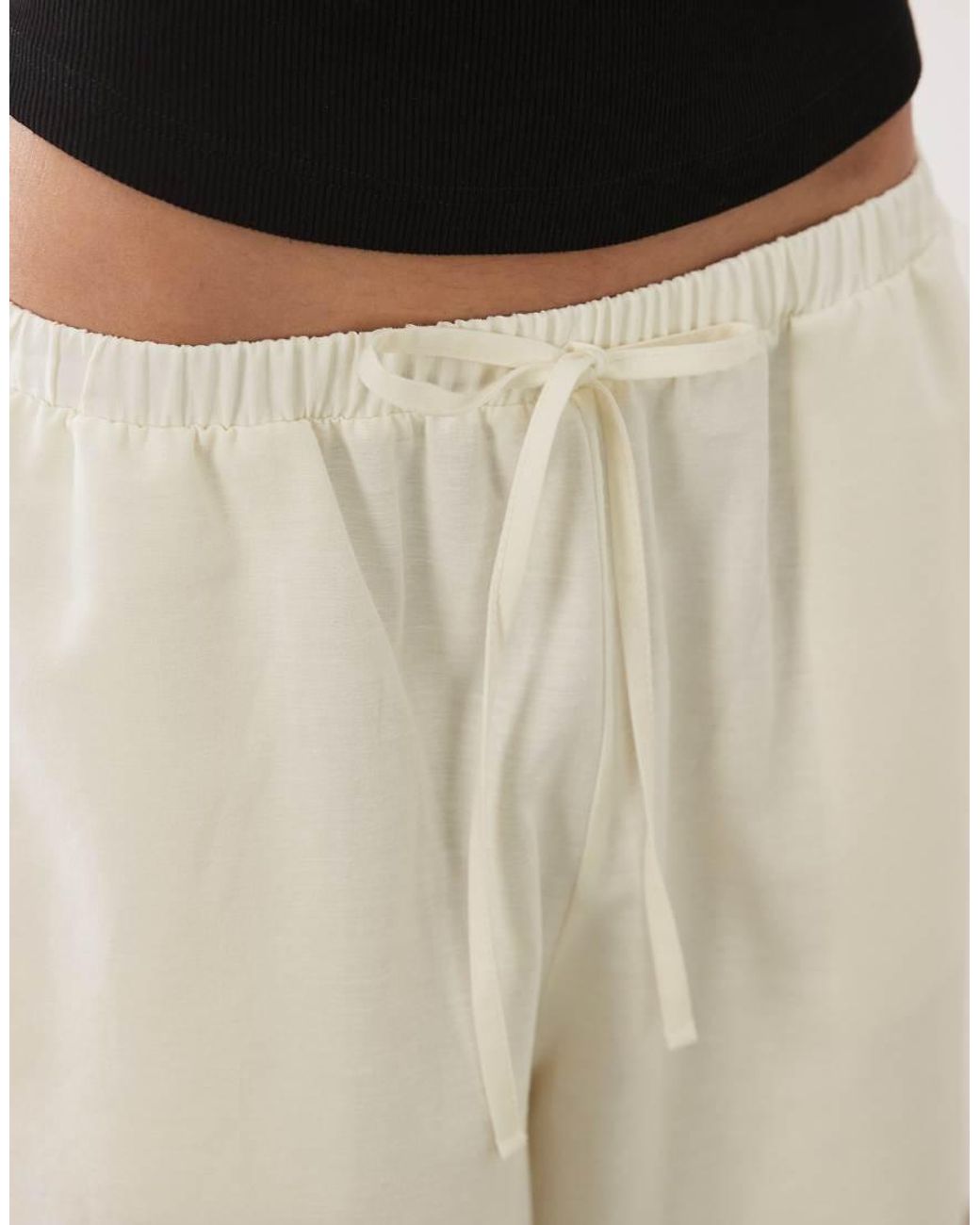 ASOS Natural Long Line Bermuda Short