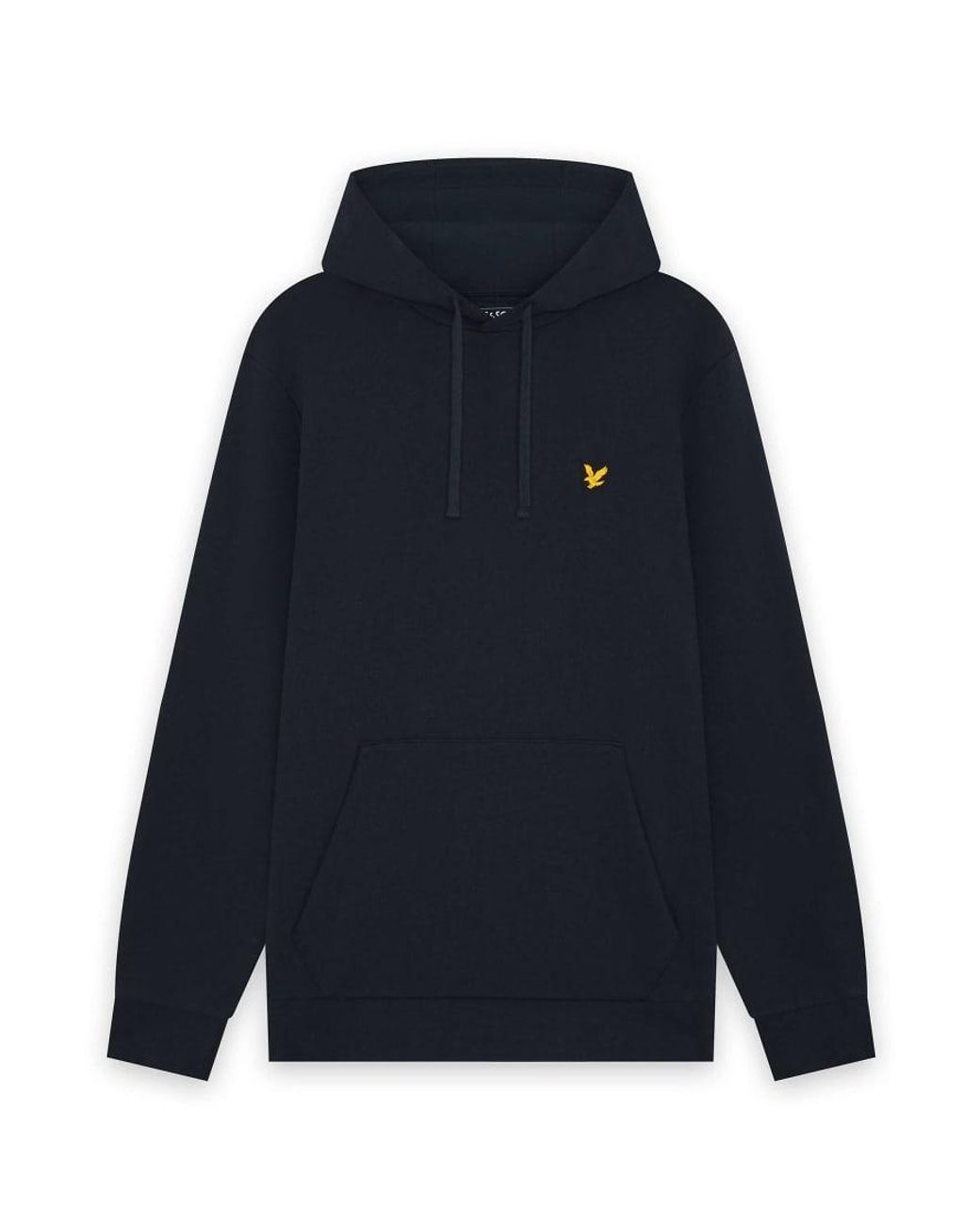 Lyle & Scott Blue Mid Layers Sports Loopback Hoodie for men