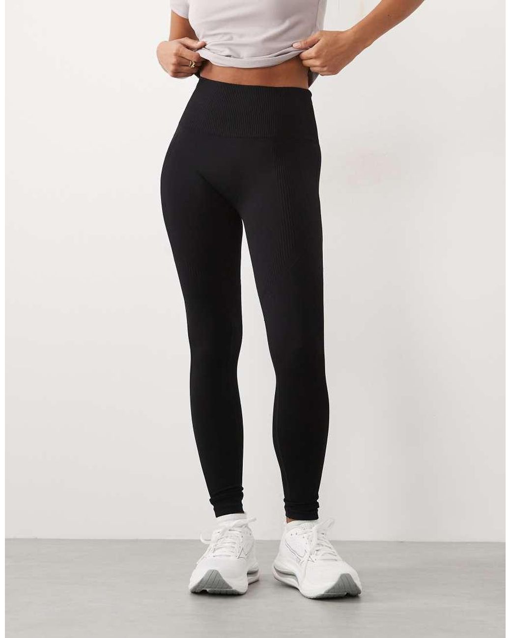 4505 Black Petite Sculpting Seamless High Waist Gym Leggings