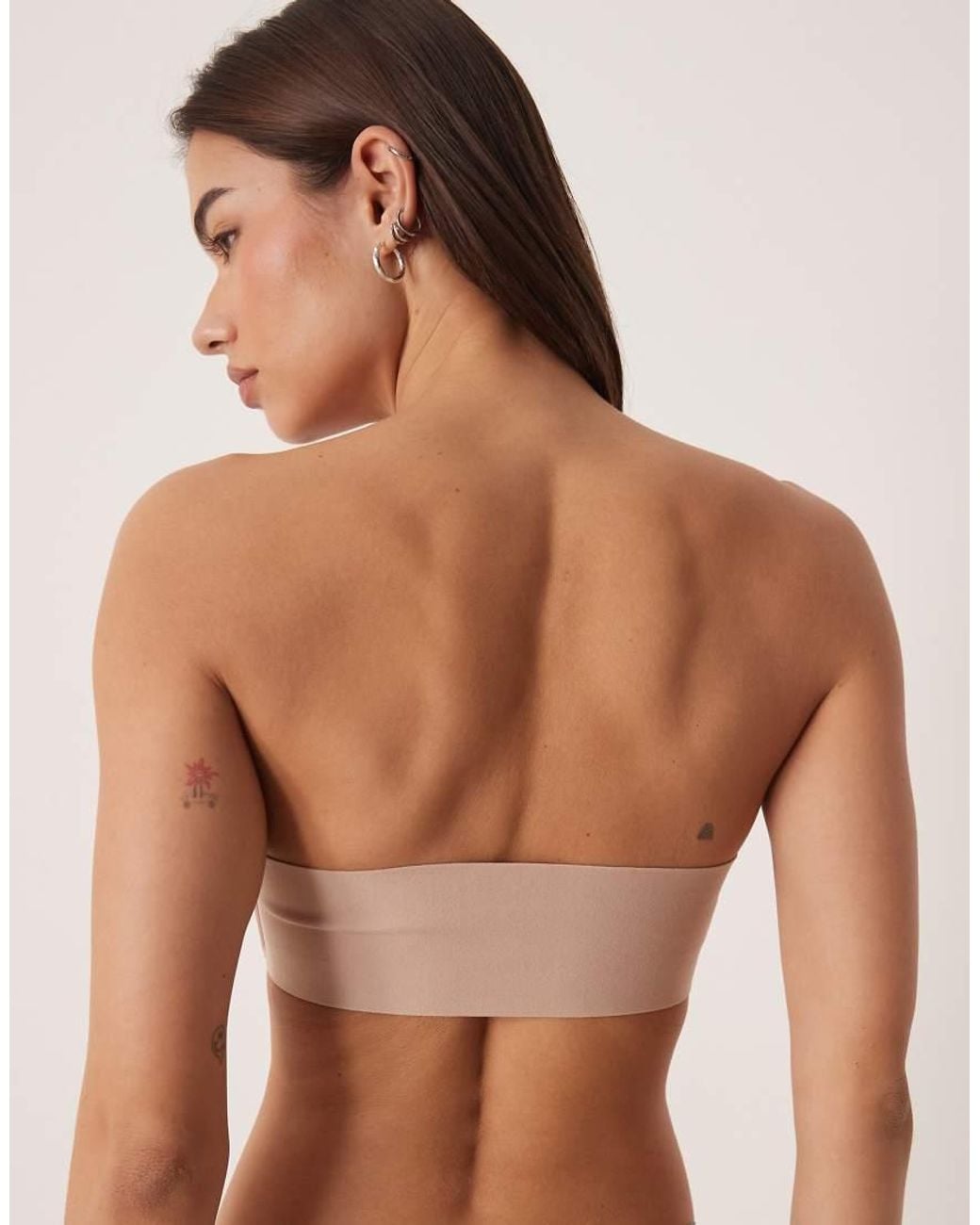 Calvin Klein Natural Perfectly Fit Front Clasp Strapless Bra
