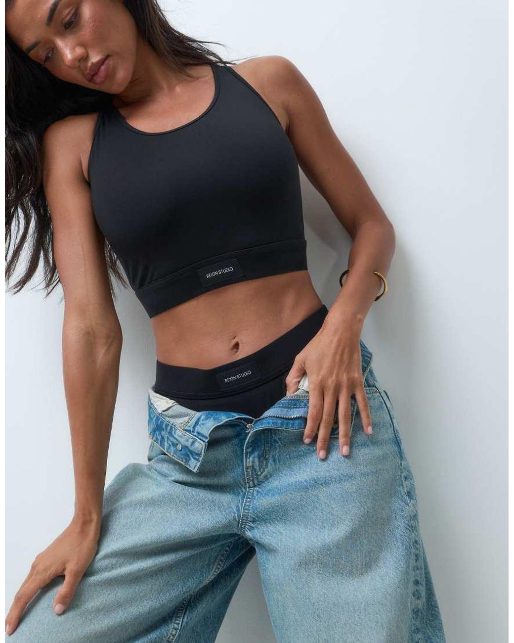 RIEN STUDIO Blue Chill With Me Fuller Bust Bralette