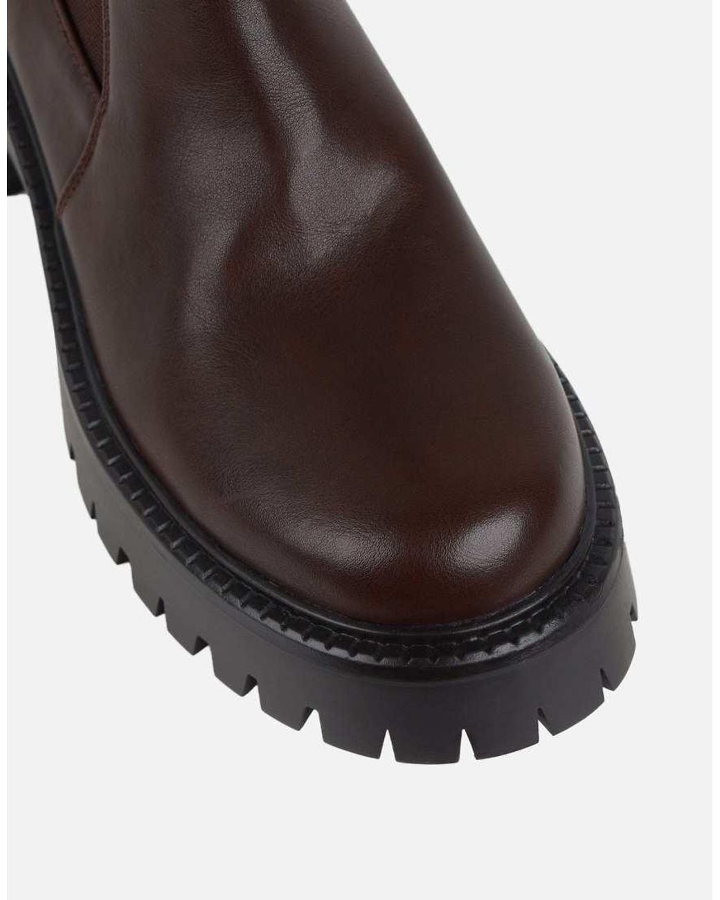 SIMMI Brown Carlton High Boots