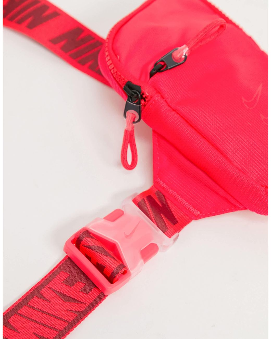 red nike belt bag