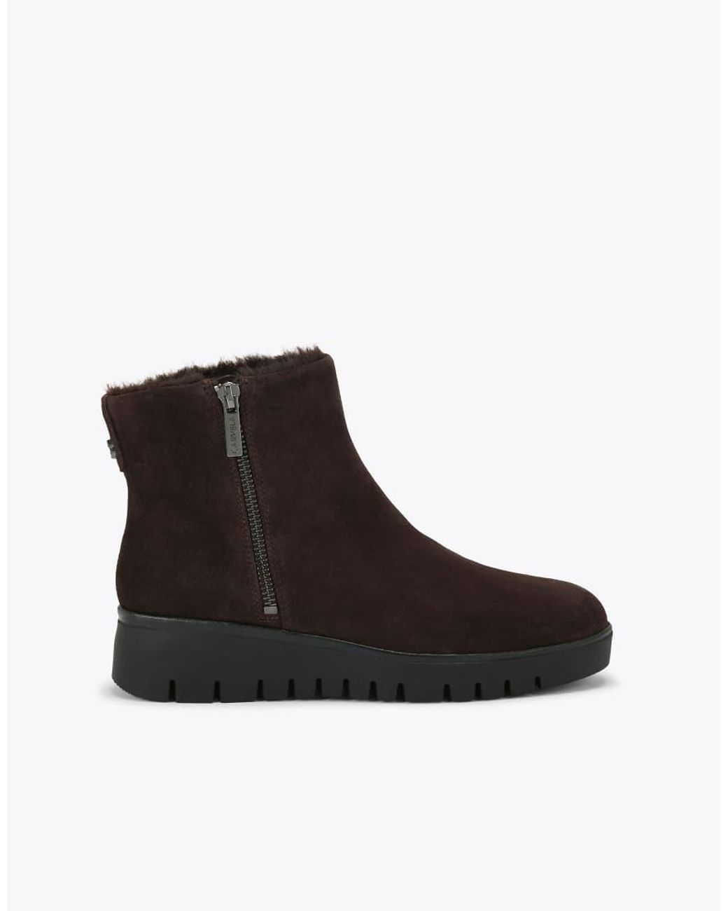 Carvela Kurt Geiger Black Bello Zip Ankle Boots