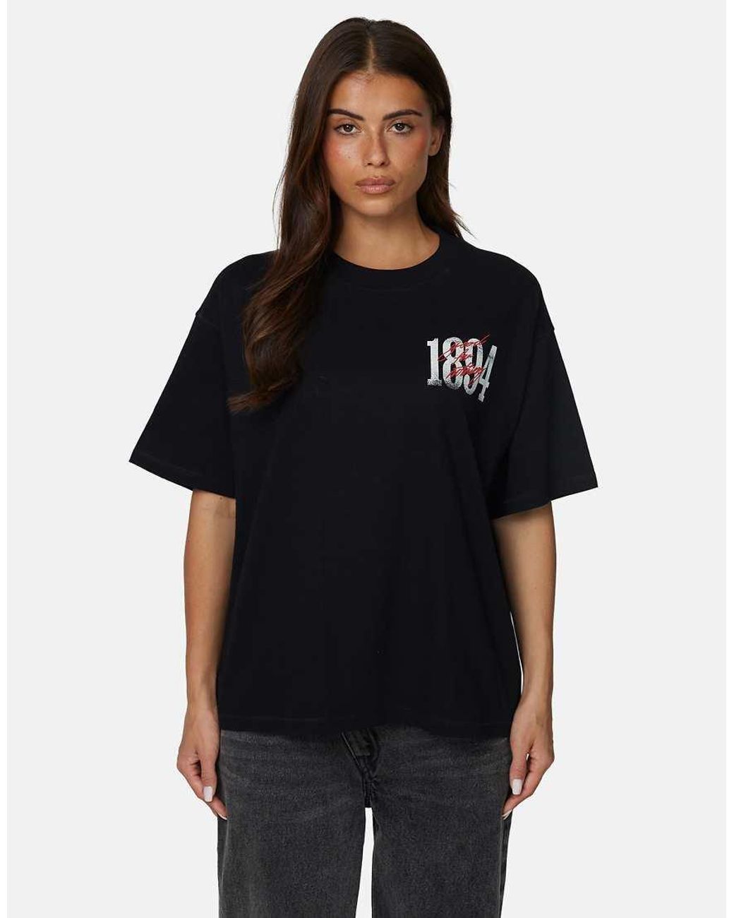 Good For Nothing Black Relaxed Fit Graphic Tee