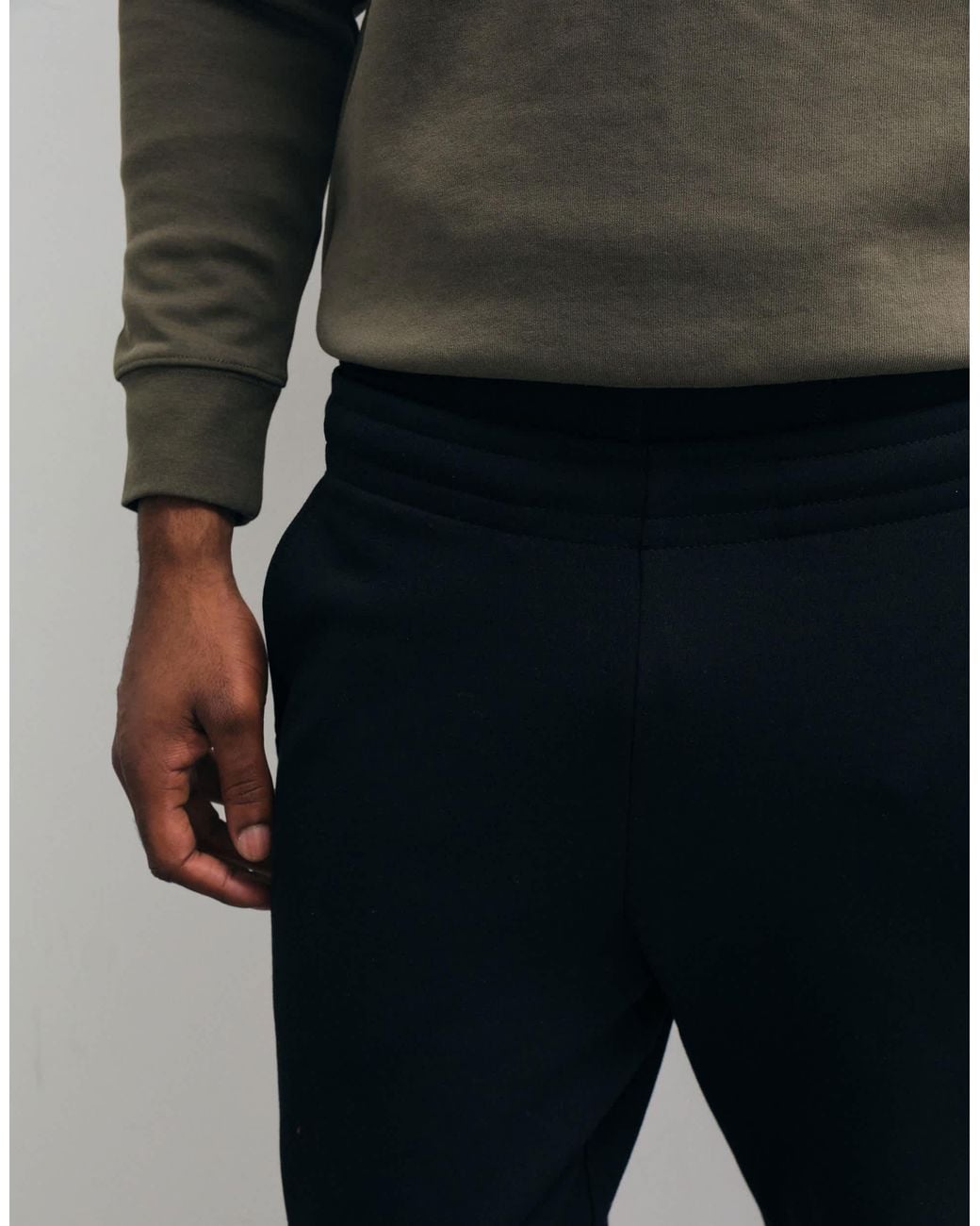 Mango White Tailored jogger for men