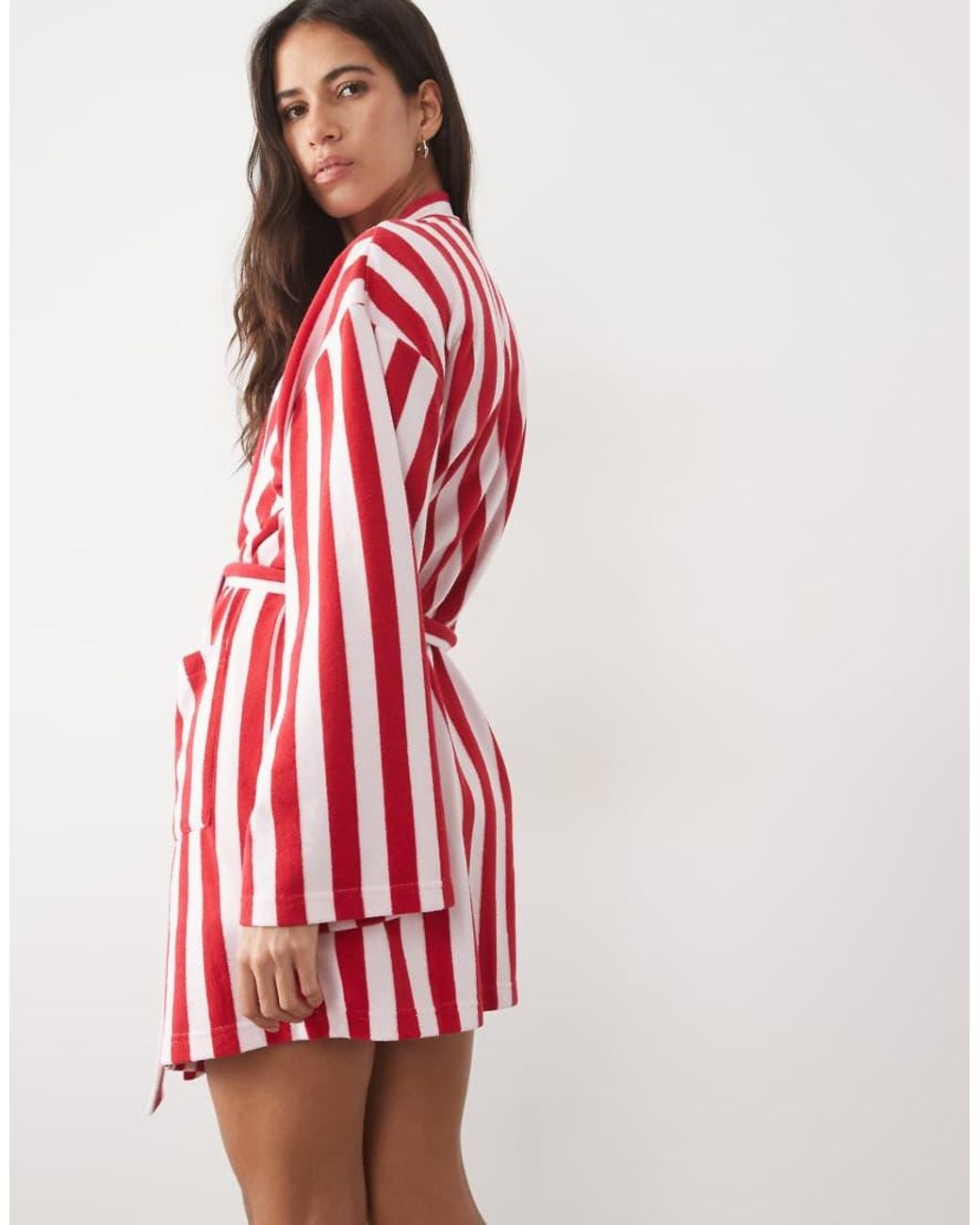 Cotton On Red Pyjama Robe