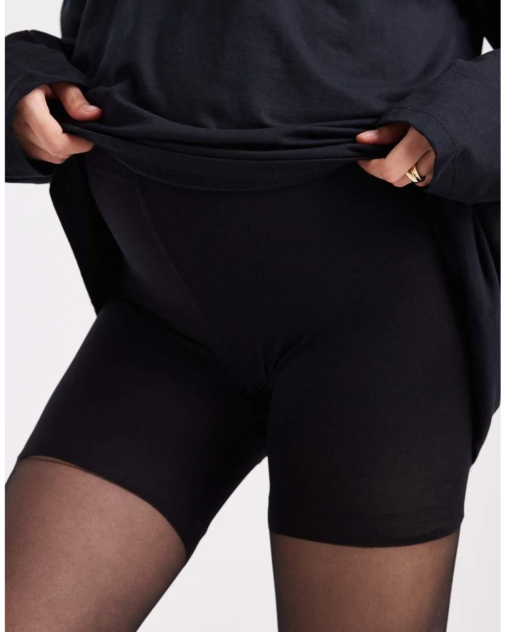 Mama.licious Black Mamalicious 2 Pack 30 Denier Bump Support Tights
