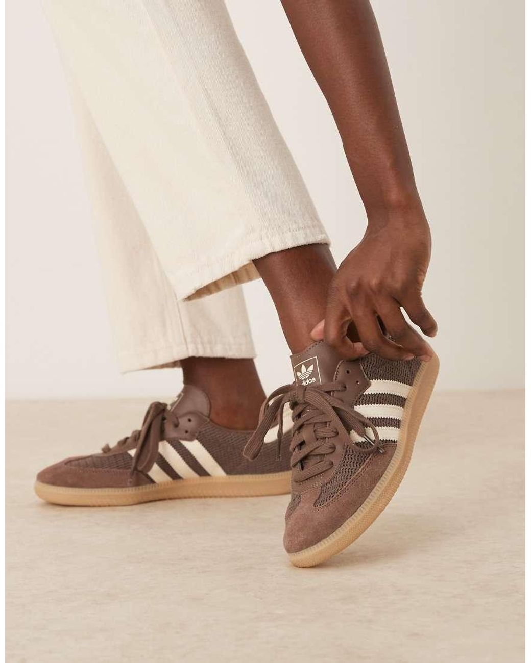 adidas gazelle silver green womens adidas Samba OG 'Cream White Preloved Brown' (W)  Reborn