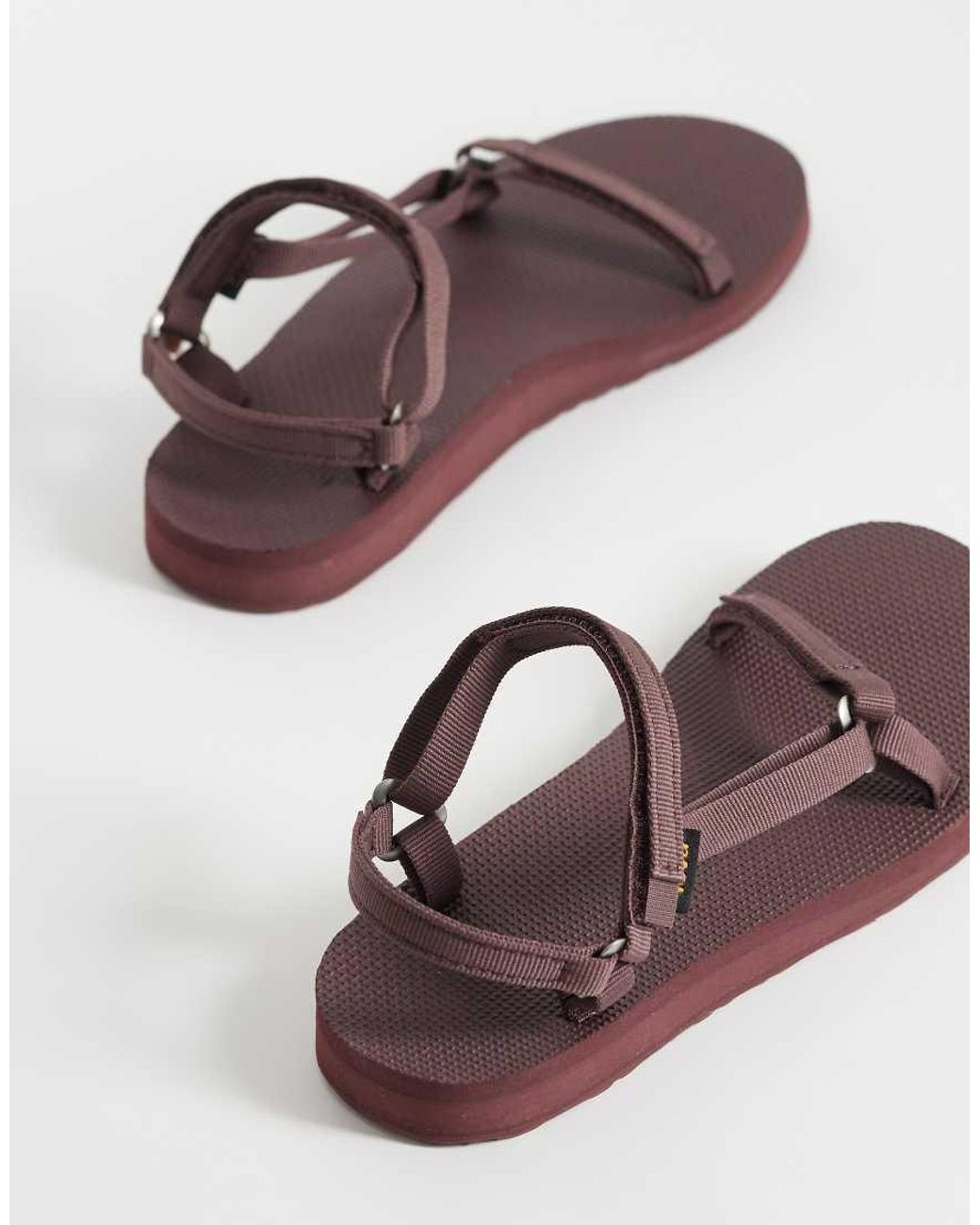 Teva Brown Original Universal Slim Sandals