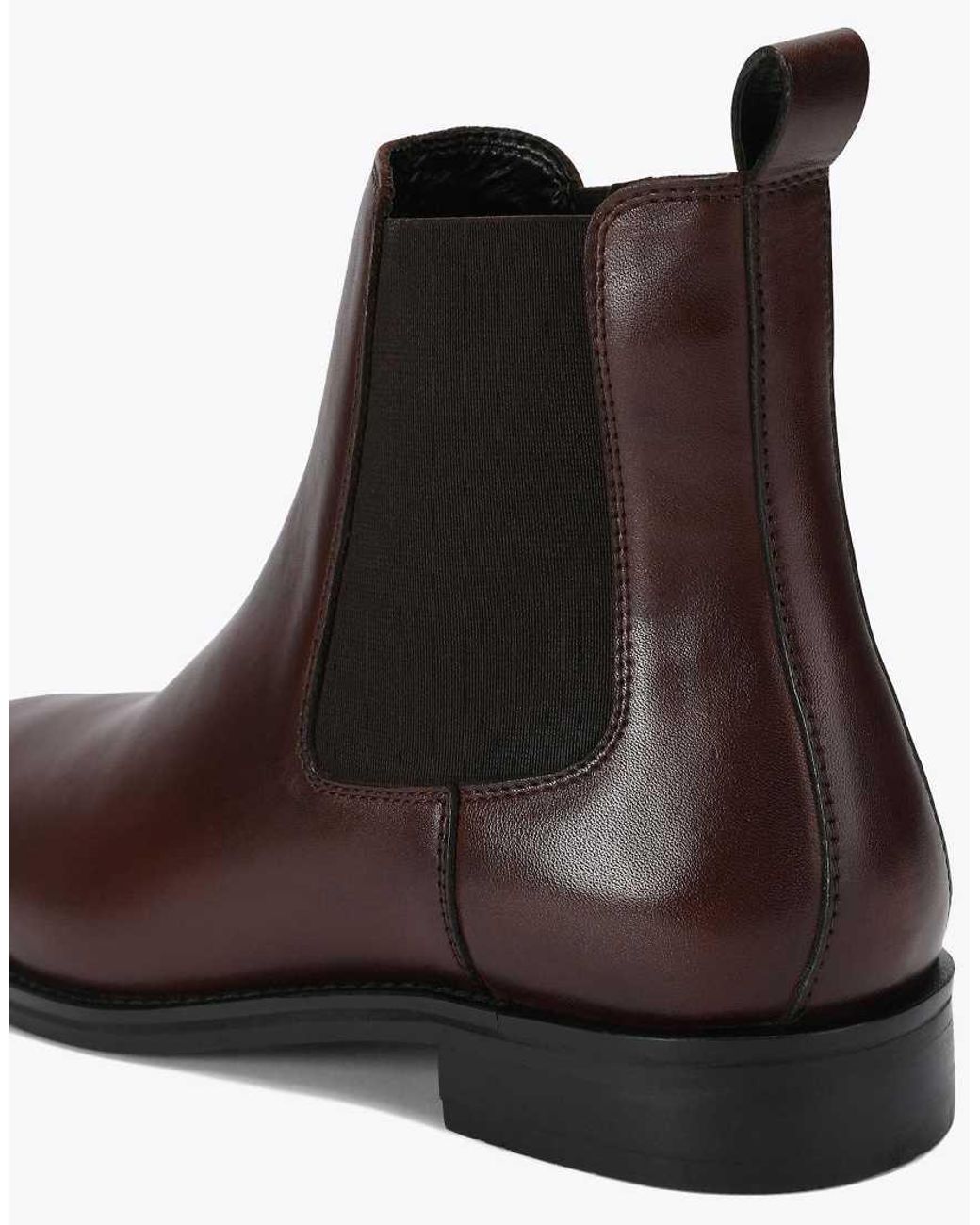 KG by Kurt Geiger Brown Duke Chelsea Boots for men
