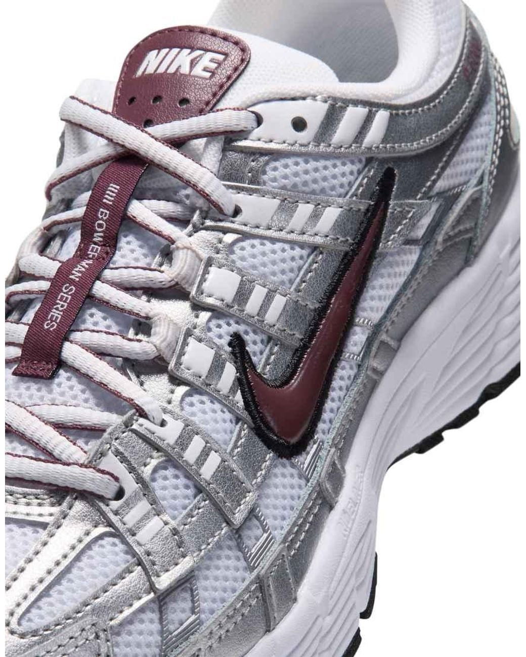 Nike White P-6000 Trainers