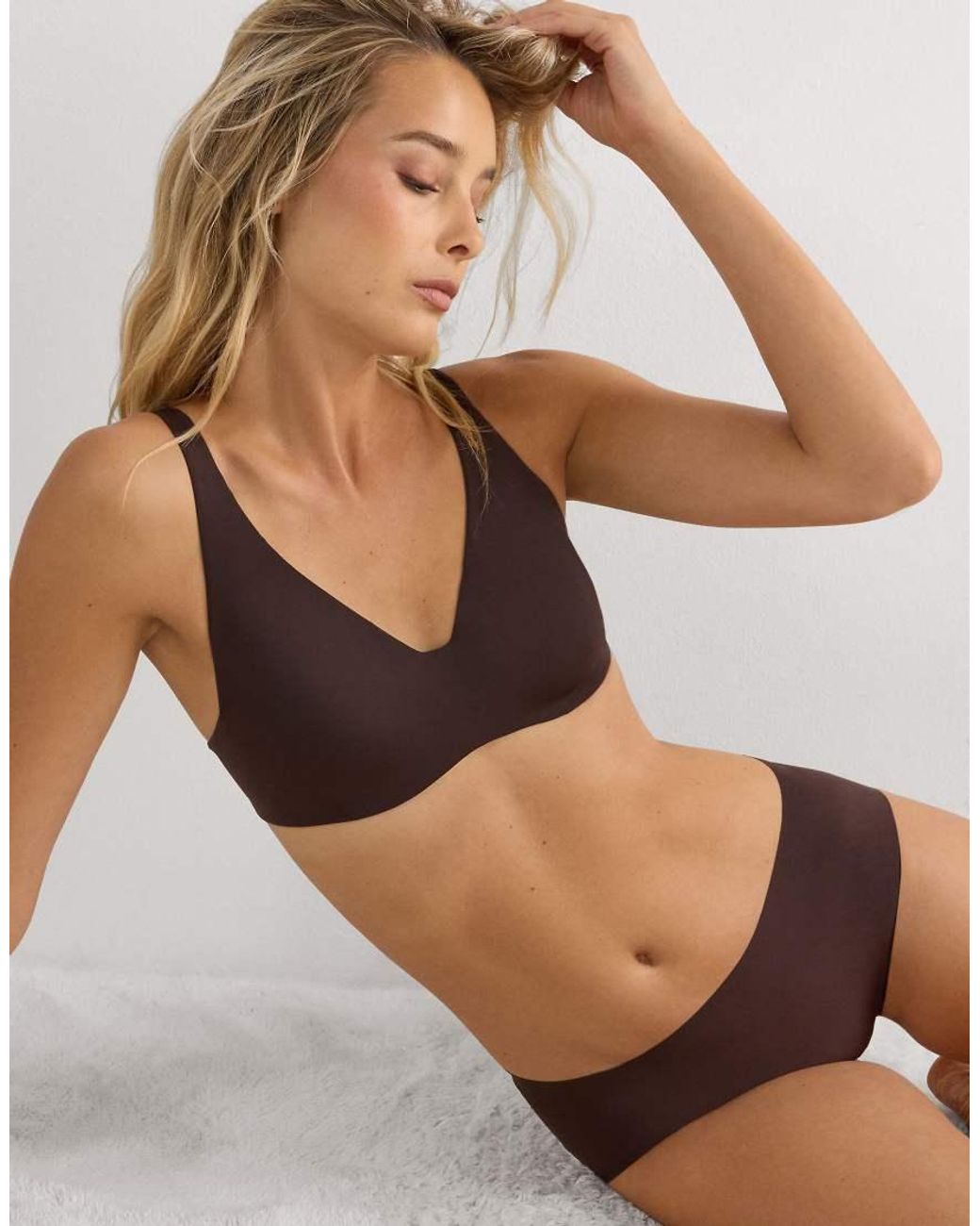 Intimissimi Black Laser Cut French Knickers