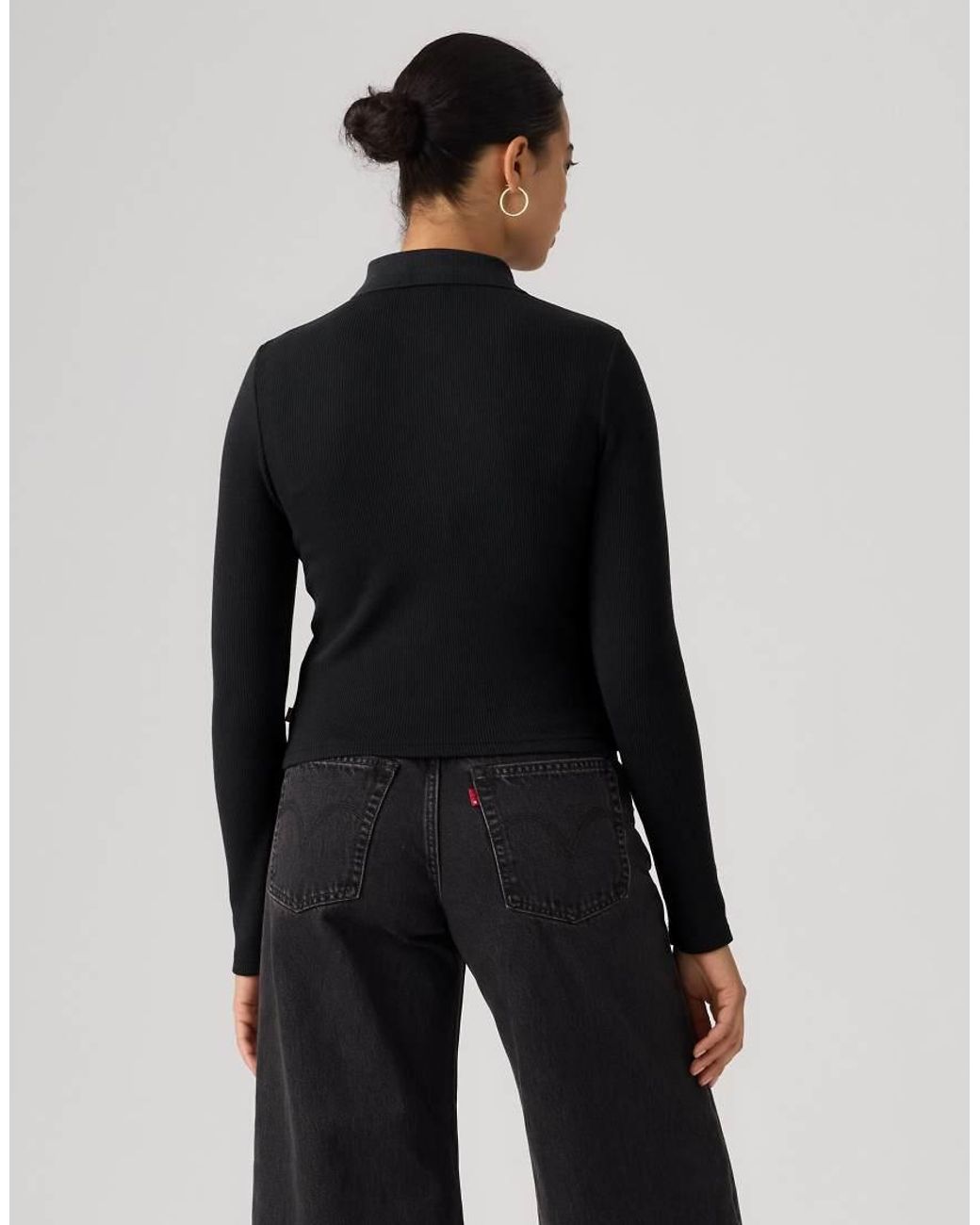 Levi's Blue Rory Long-Sleeve Polo