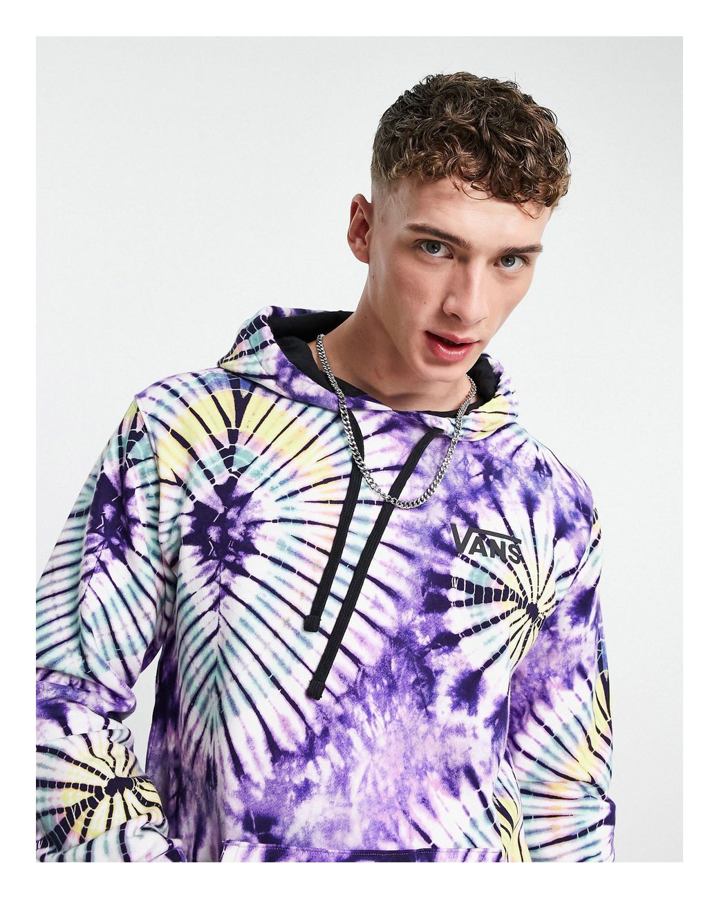 vans overhead tie dye hoodie