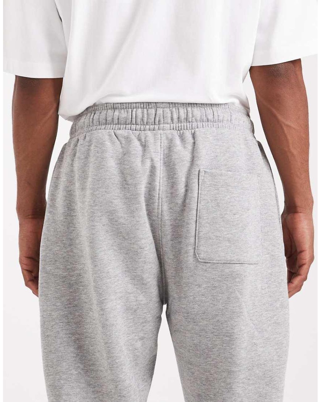ASOS Gray Essential Tapered Sweatpants for men