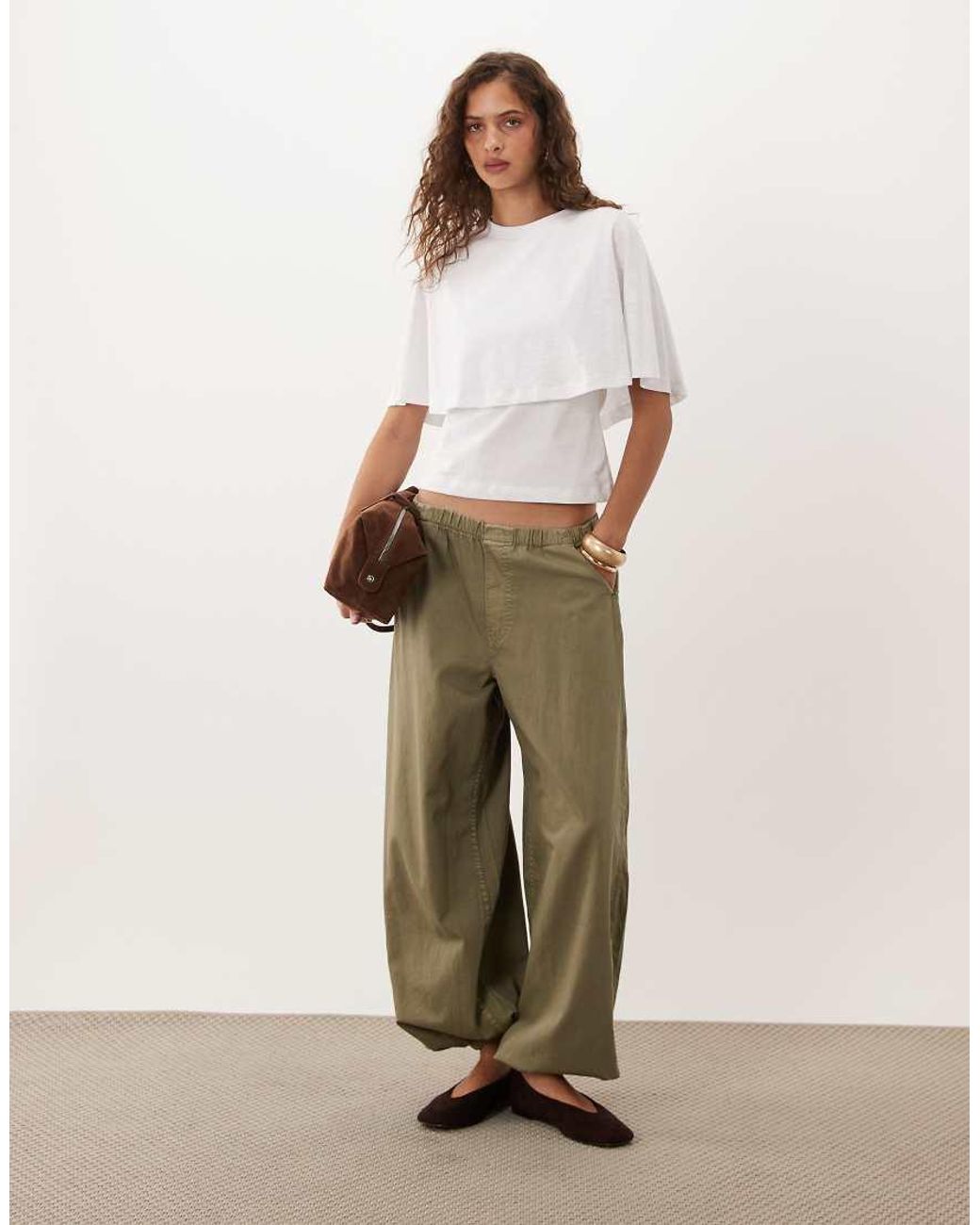 ASOS White T.shirt Cape