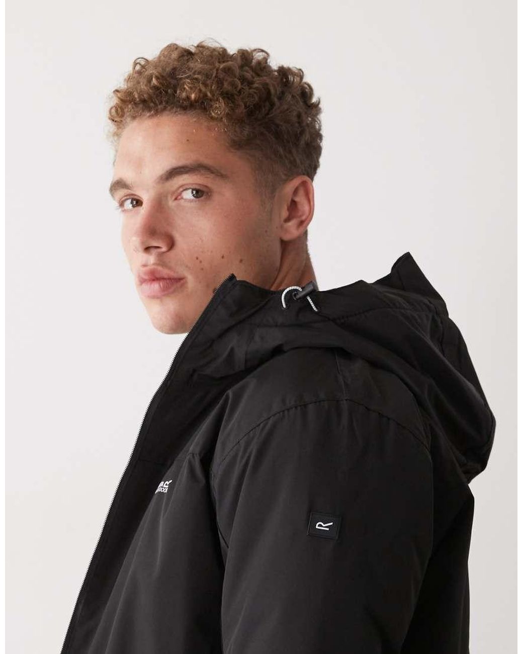 Regatta Black Thornridge Waterproof Jacket for men