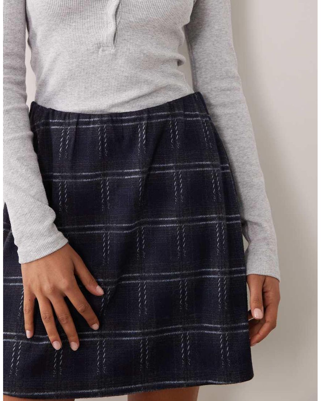 Jdy Mini Rok in het Blue