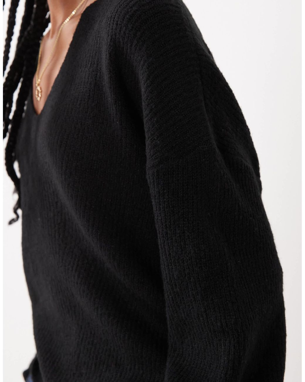 Threadbare Black – pullover