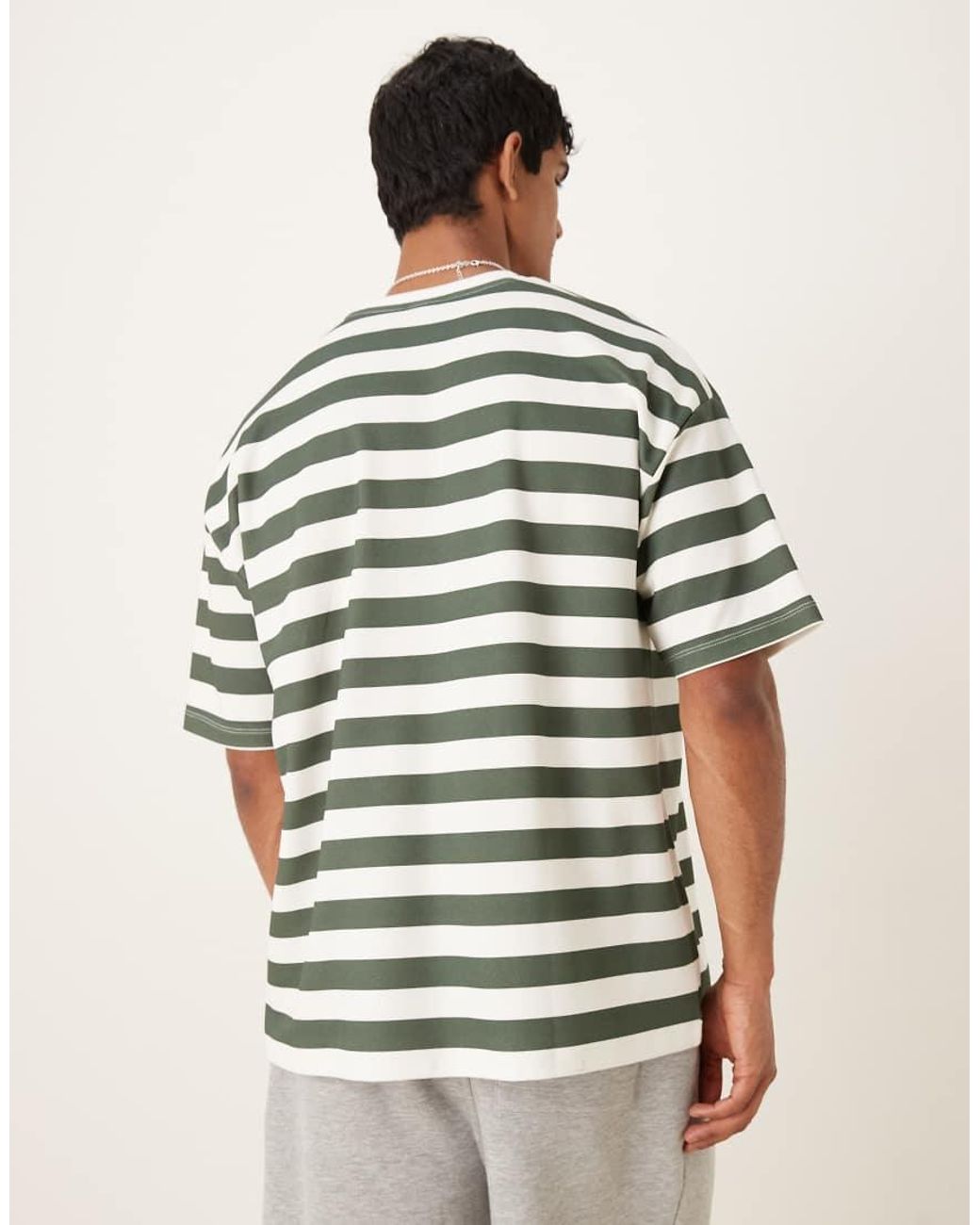 ASOS Brown Heavyweight Oversized T-shirt for men
