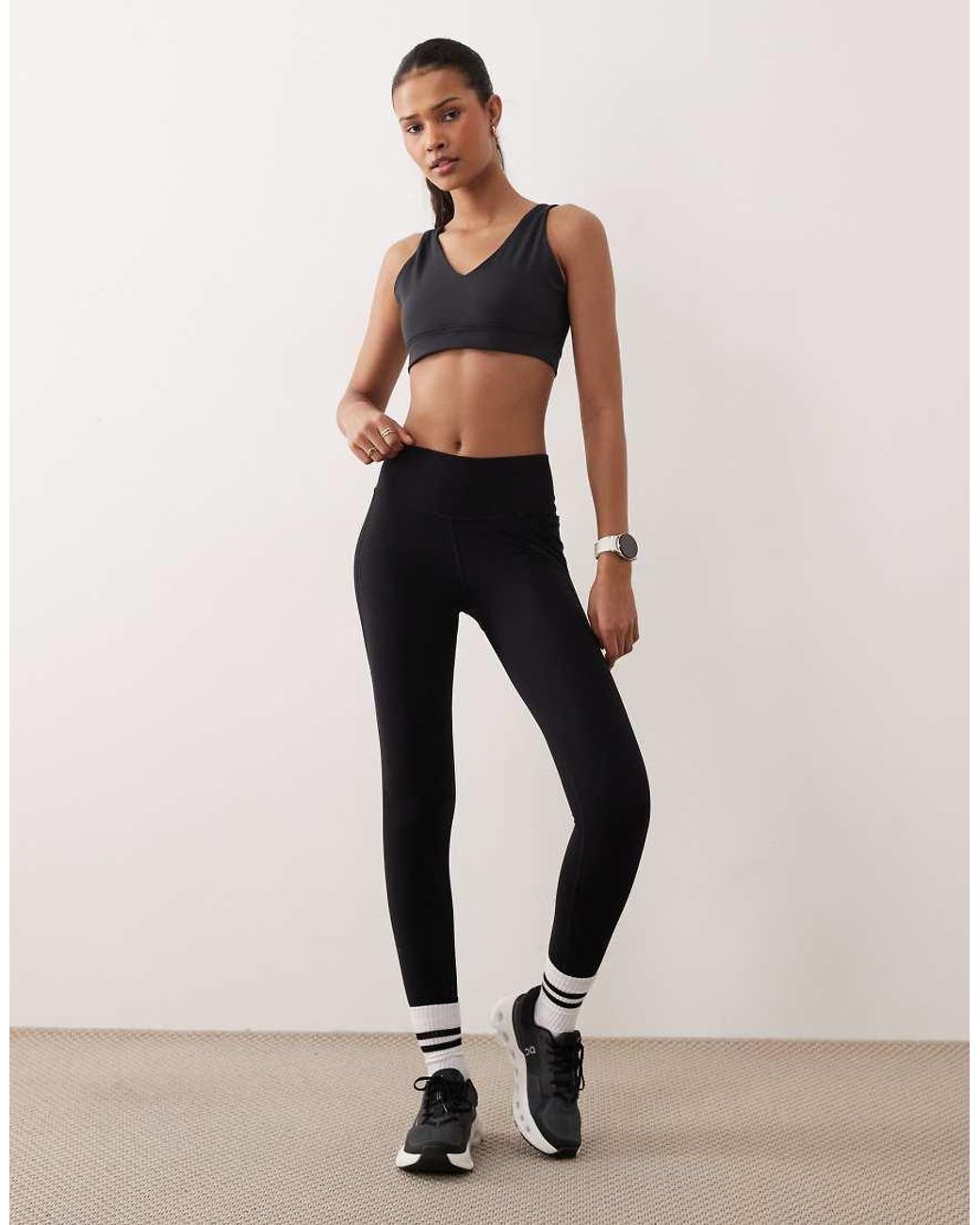 Sweaty Betty Black Ultimate Studio Voop Bra