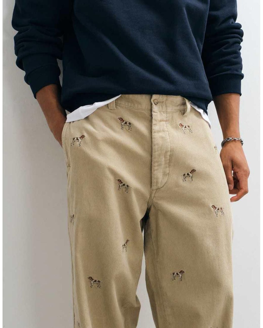 Polo Ralph Lauren Blue Woven Trousers for men