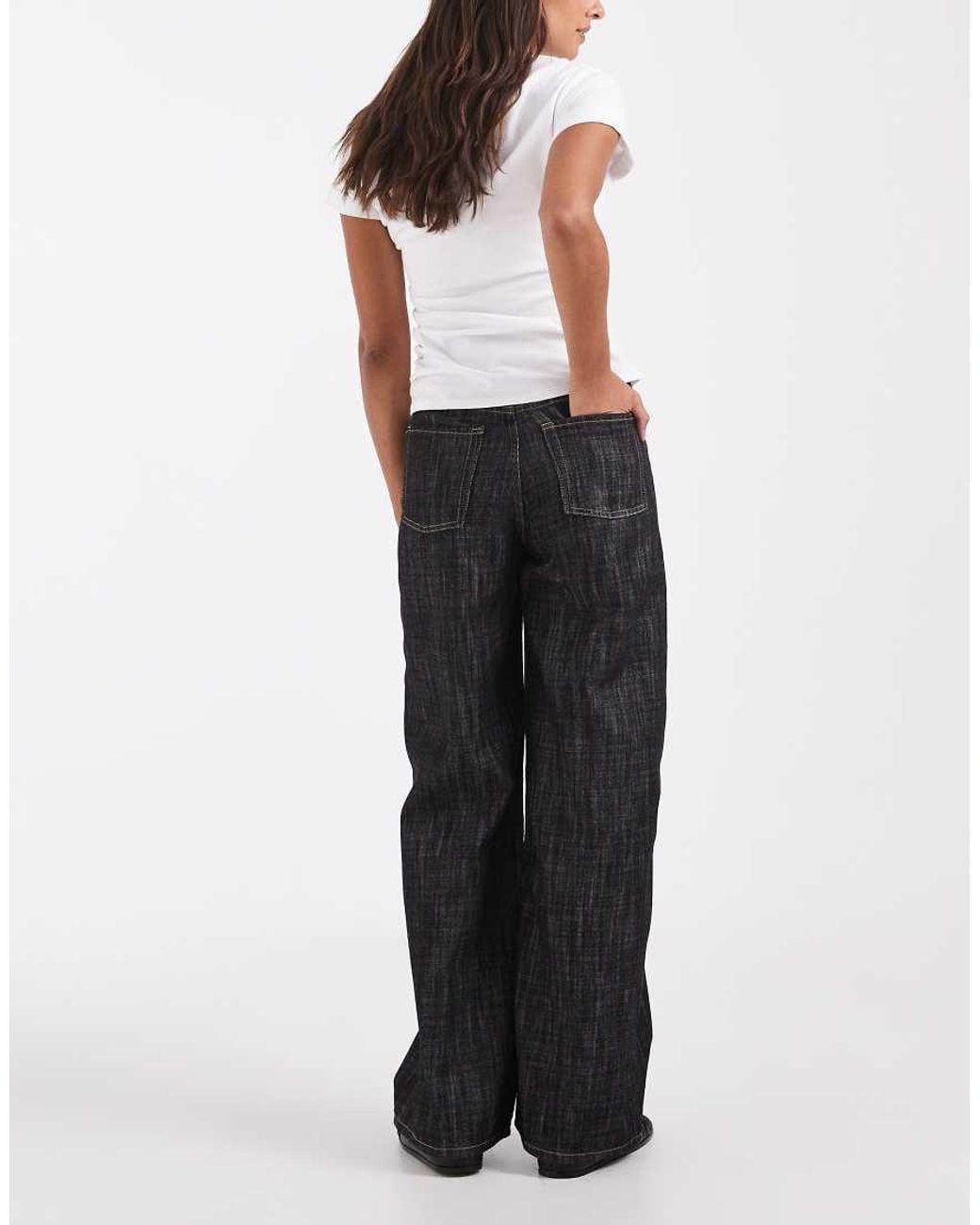 JJXX Black Oslo Wide Fit Jeans