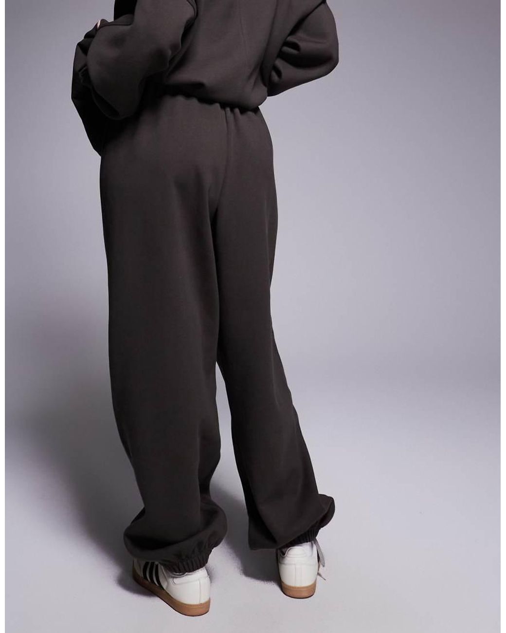 Adidas Originals Gray Linear Logo joggers