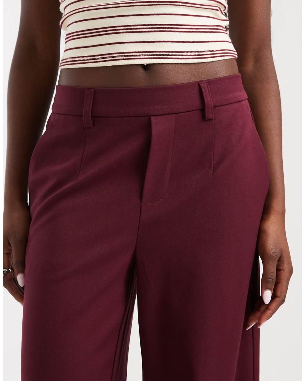 Object Wide Leg Tailored Pants