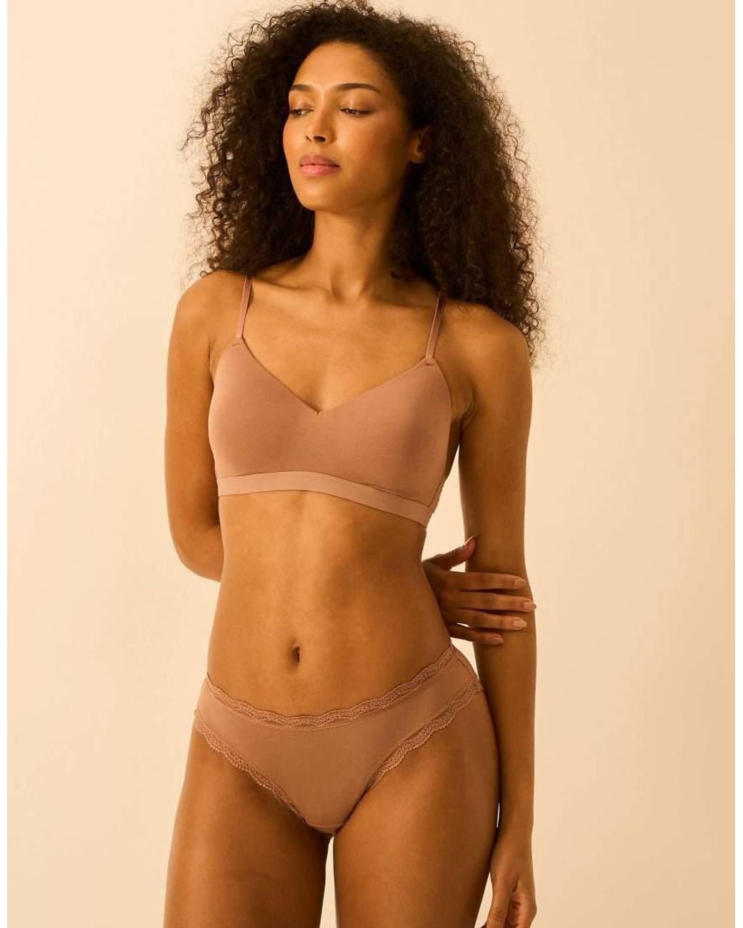 Stripe & Stare Natural Original Knicker Four Pack