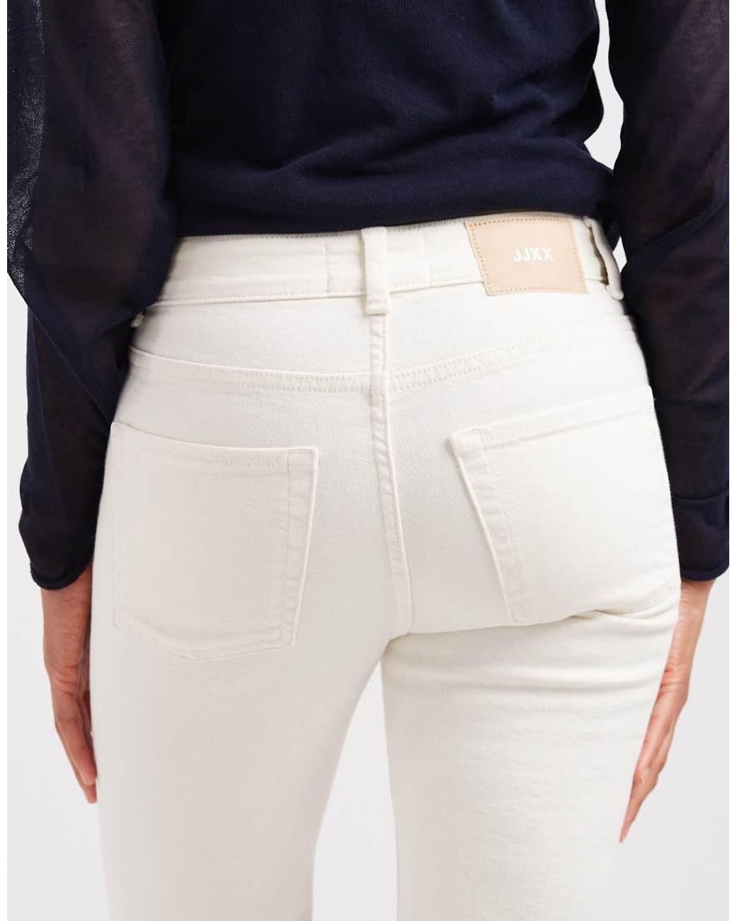 JJXX Blue Lyon Slim Cropped Jeans