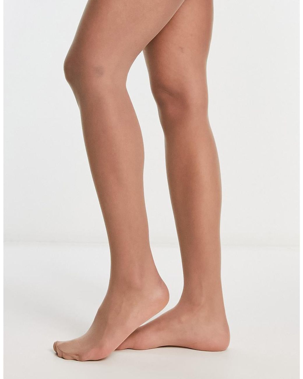Lindex White 4 Pack 20 Denier Matte Tights