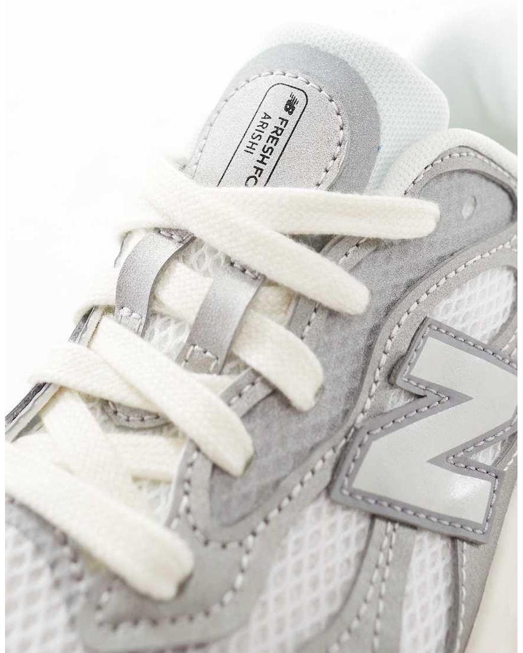 New Balance White Arishi Running Trainers