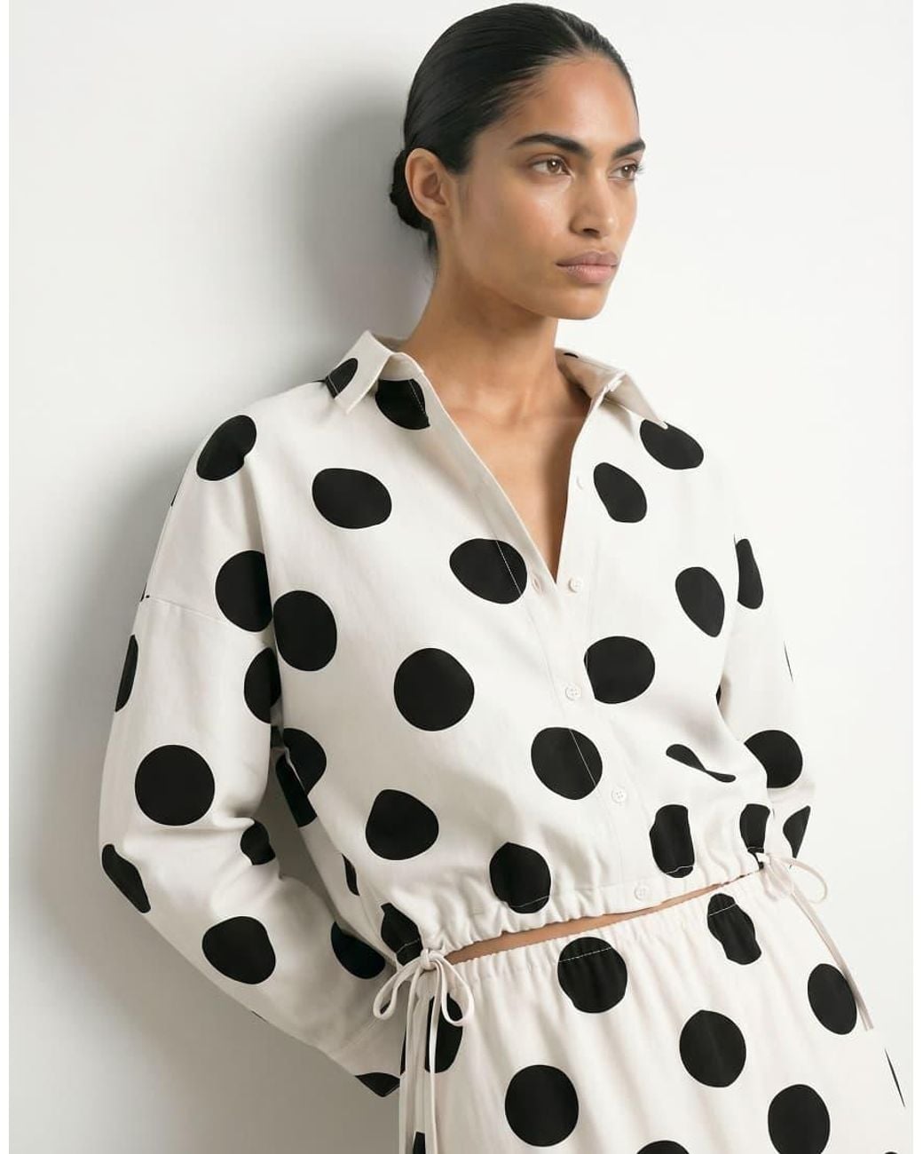HYPEDROP White Long Sleeved Shirt