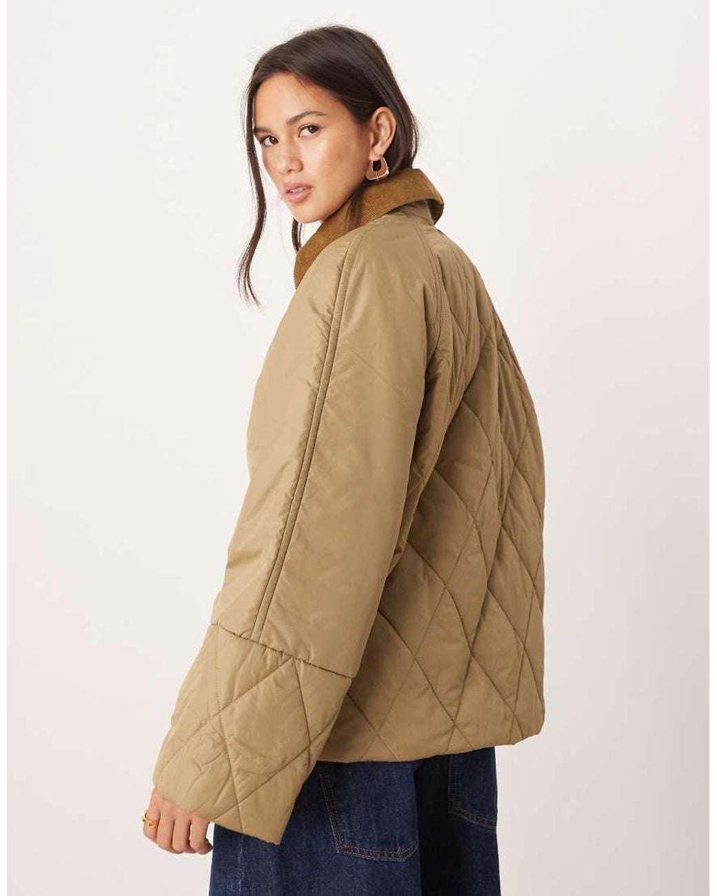 Barbour Natural Martha Quilted Jacket