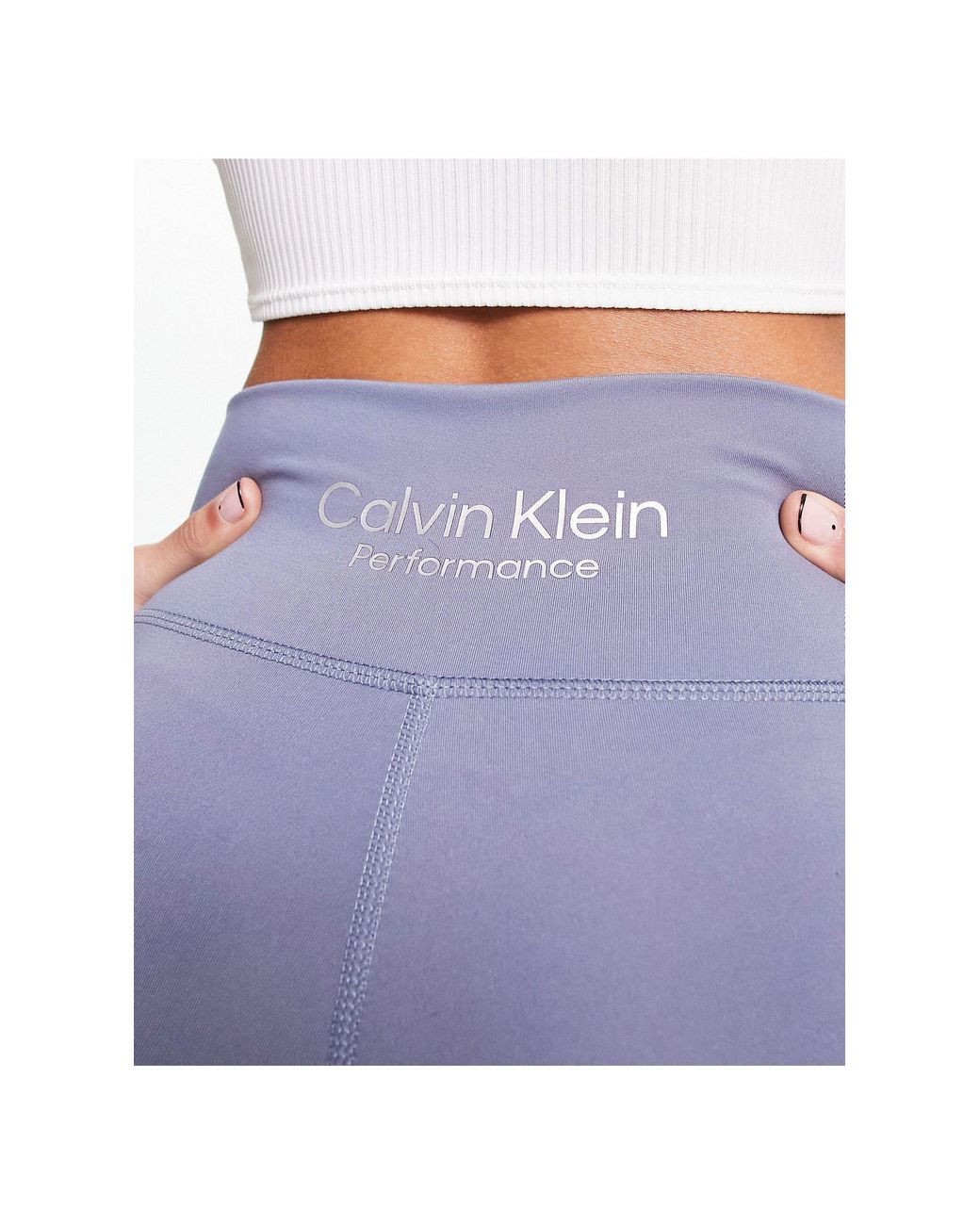 Calvin Klein Performance High-Rise Flare Pants