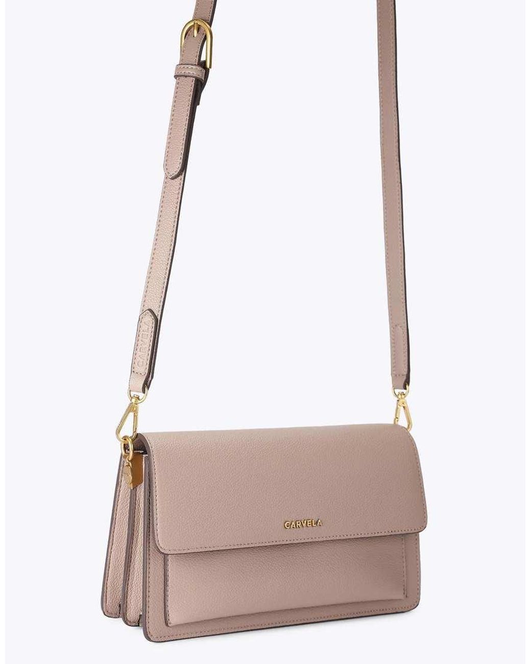 Carvela Kurt Geiger Natural Fernanda Shoulder Bag