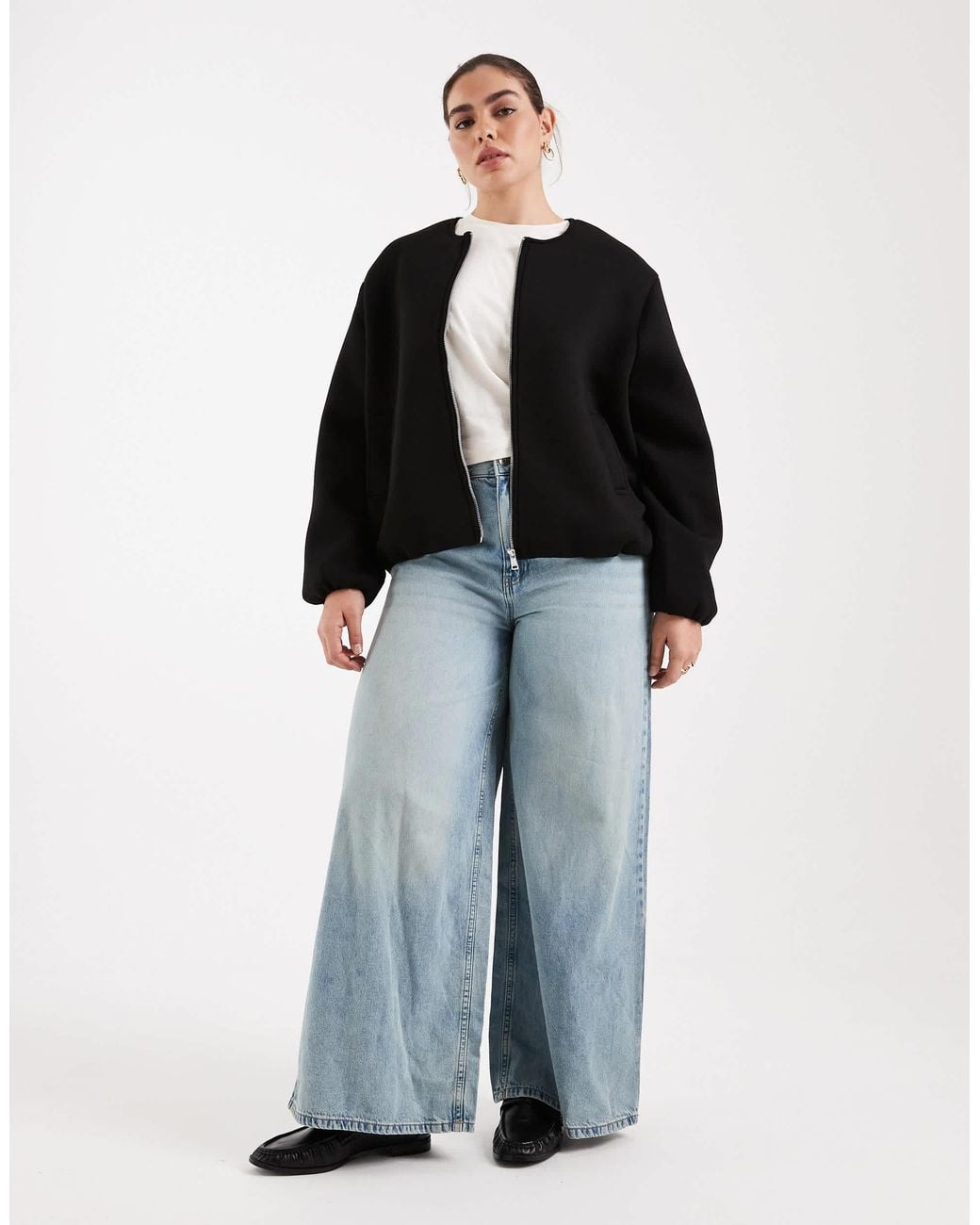 ONLY Blue Bomber Jacket