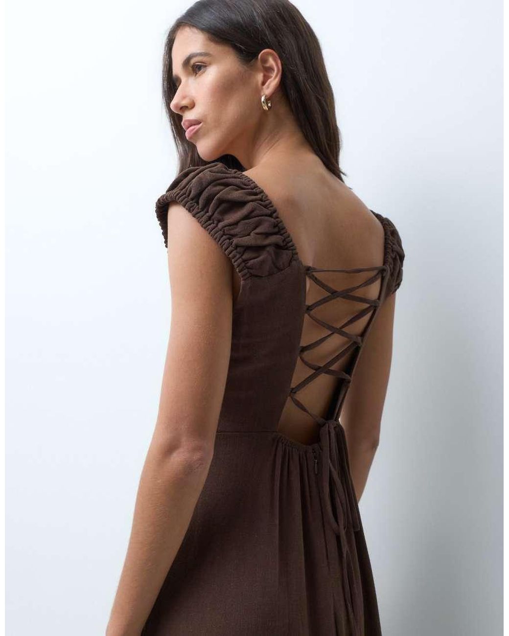 Abito Maxi di ONLY in Brown