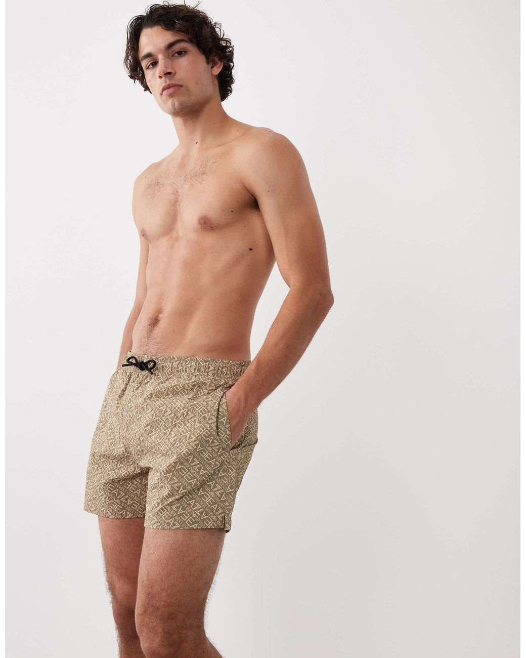 Armani short EA7 pour homme en coloris Natural