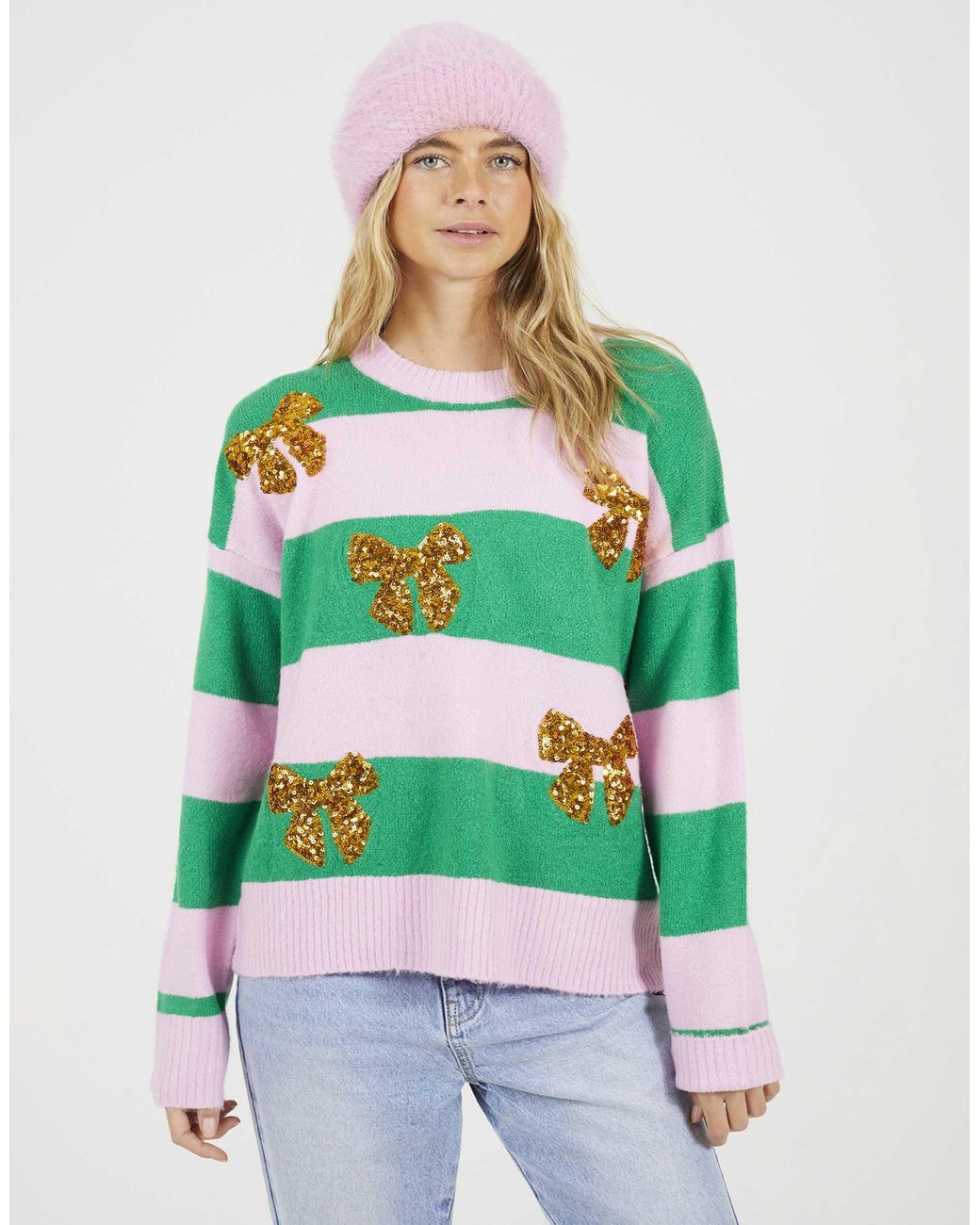 Pull Brave Soul en coloris Green