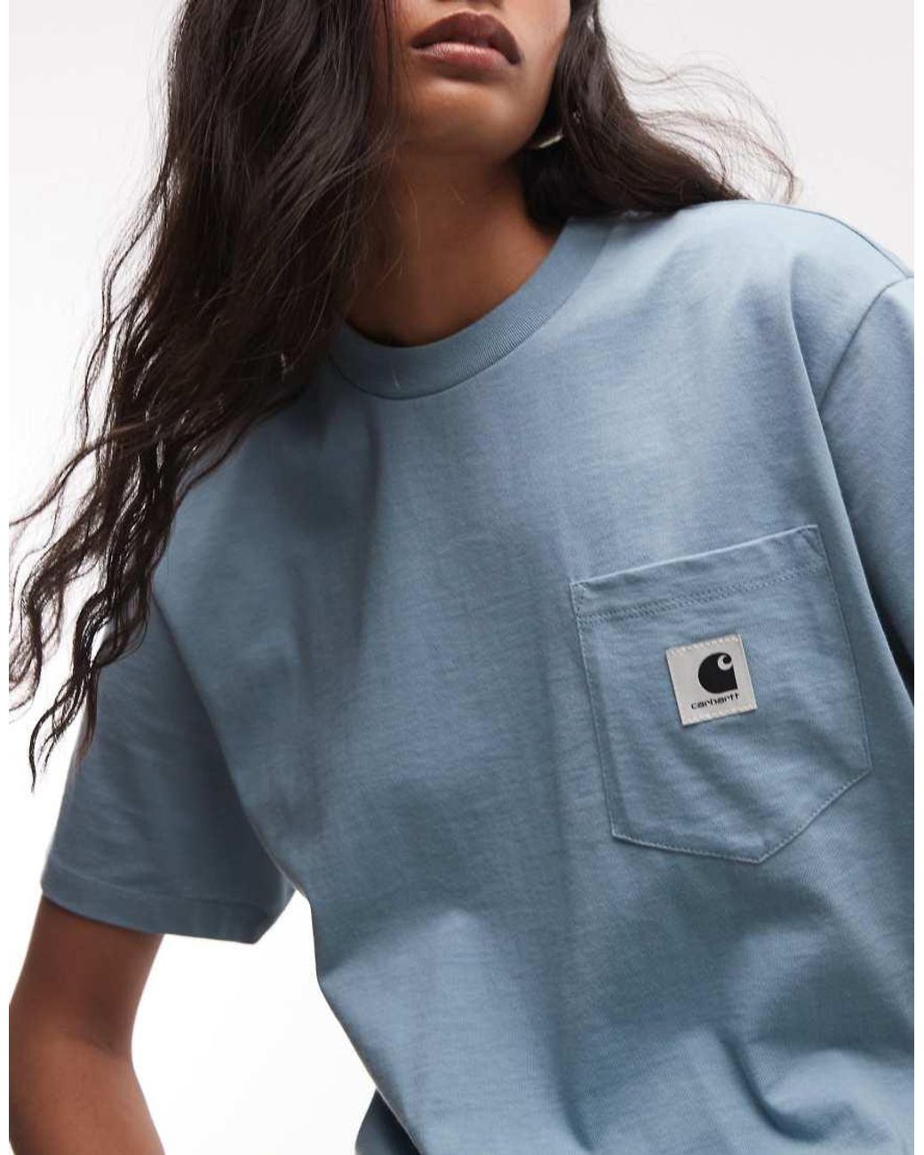 Carhartt Blue Pocket T-shirt
