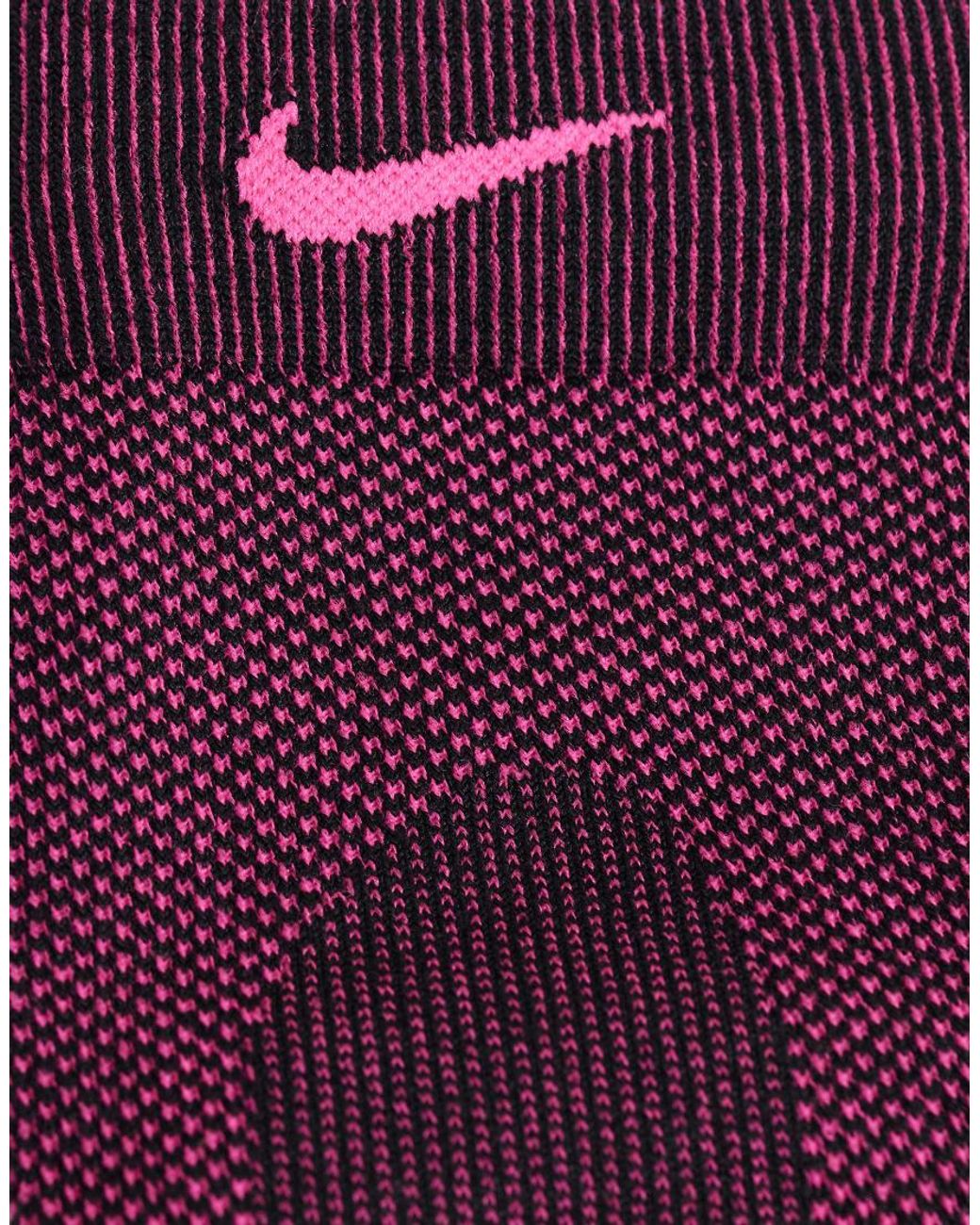 Nike Running Lichtgewicht Sokken in het Purple voor heren