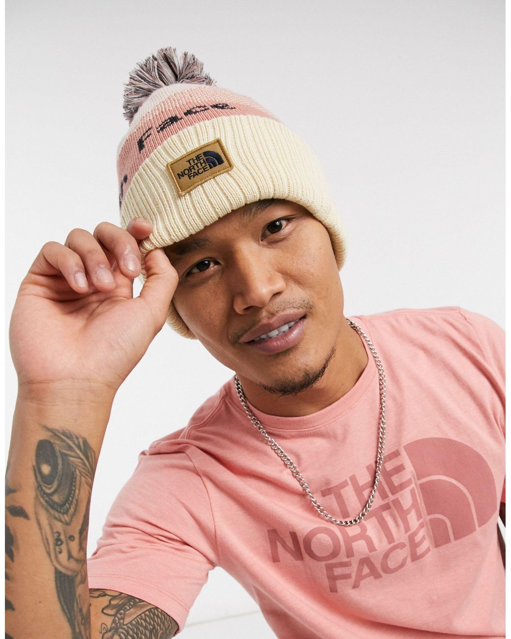 The North Face Recycled Pom Pom Beanie 