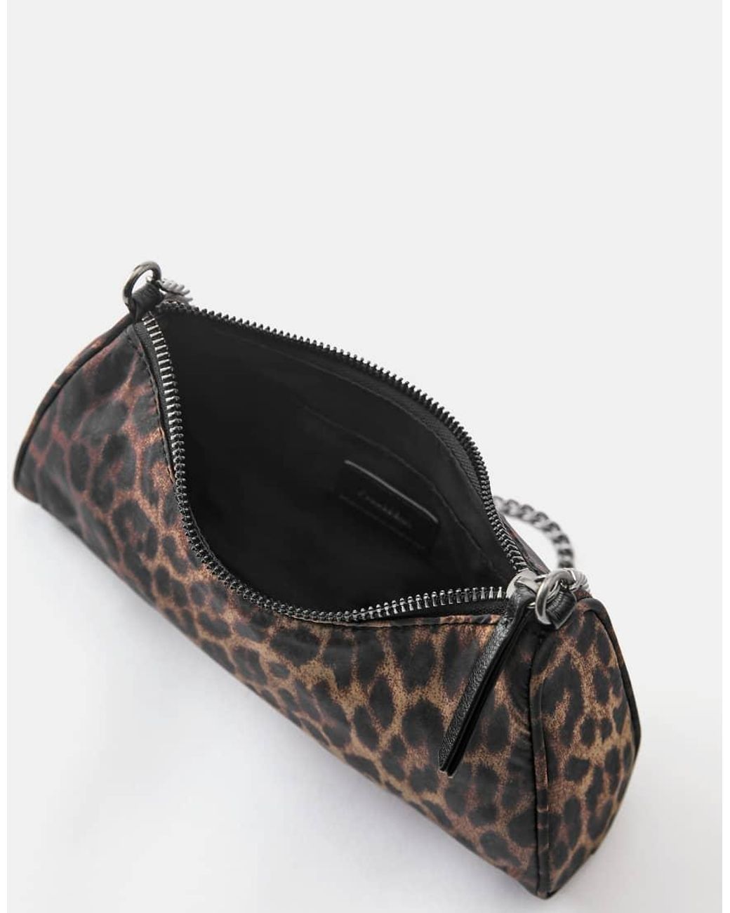Pull&Bear Multicolor Leopard Print Shoulder Bag