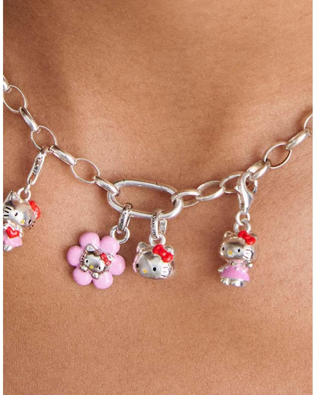 Thomas Sabo White Hello Kitty Charm Red Bow – Connect
