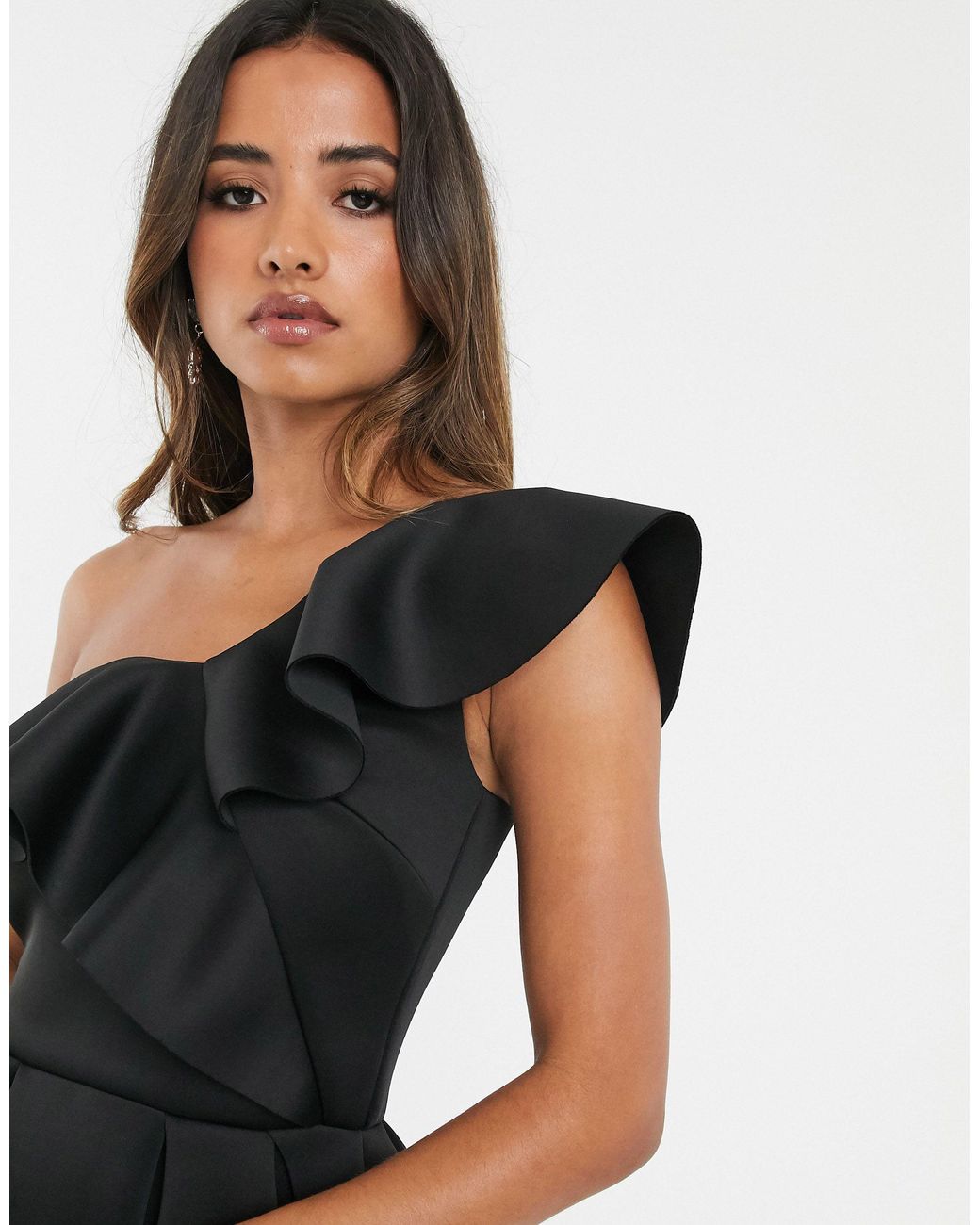 true violet high low maxi dress