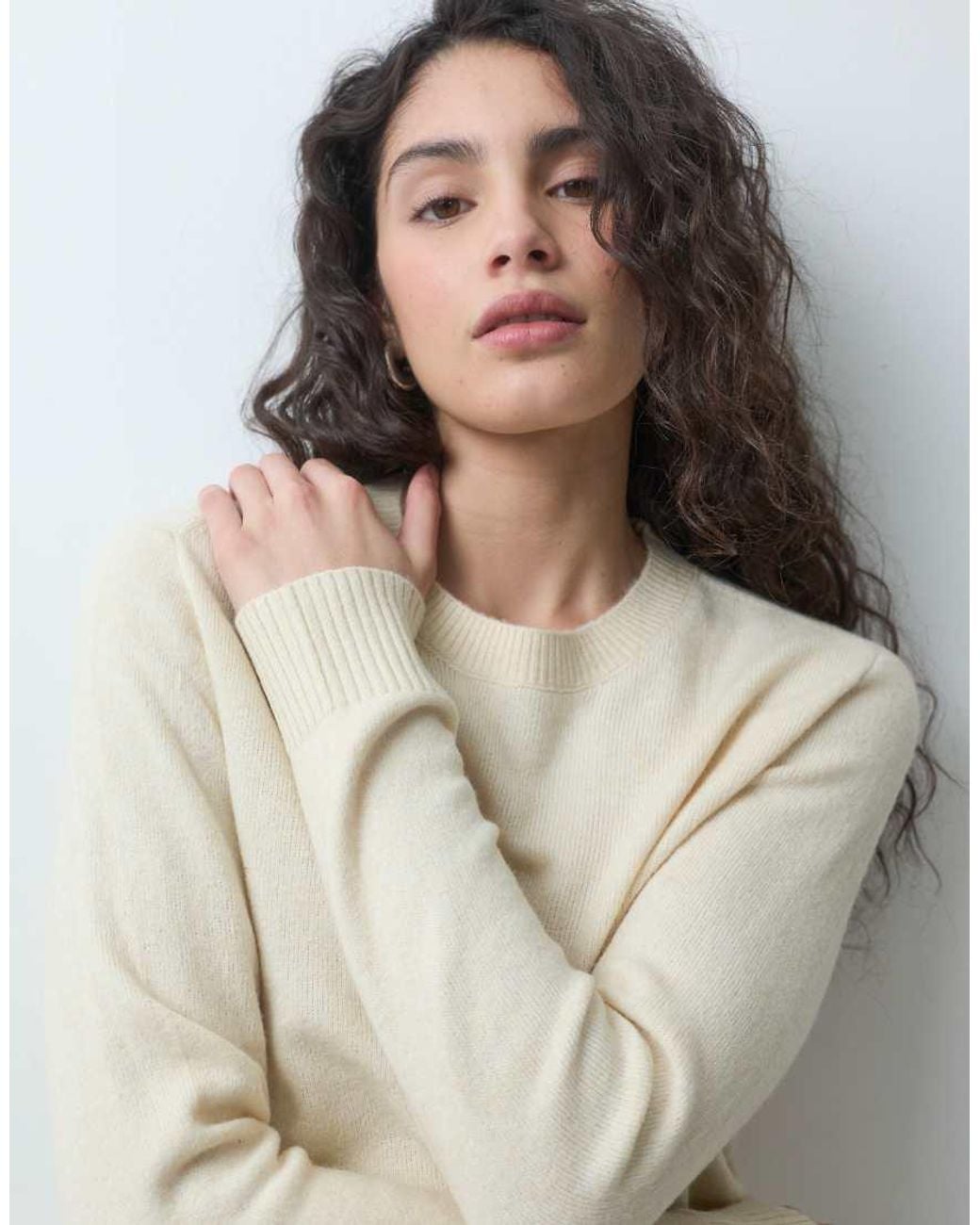 JJXX Gray Crew Neck Knitted Sweater
