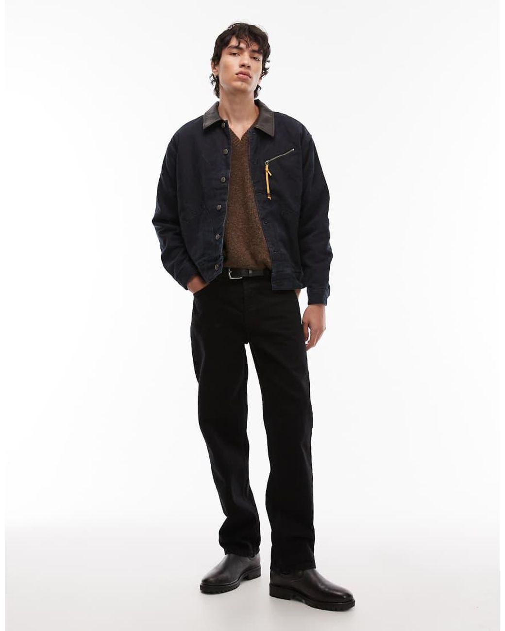 Dickies Blue Apac Padded Canvas Jacket for men